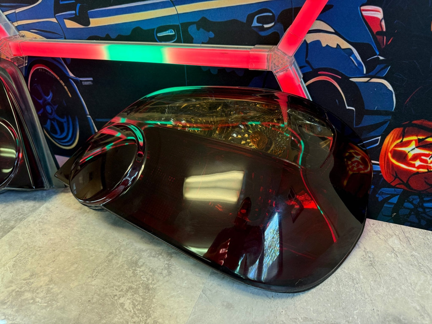 2004 2005 Subaru Impreza , wrx & STi SEDAN blobeye tail lights oem tinted taillights