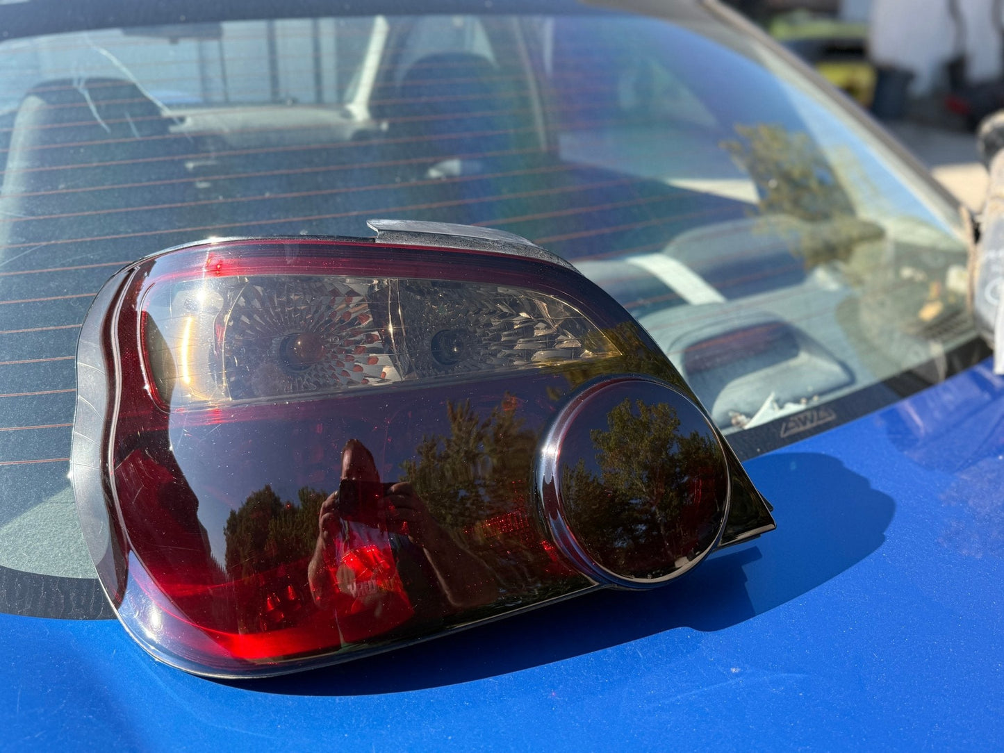 2004 2005 Subaru Impreza , wrx & STi SEDAN blobeye tail lights oem tinted taillights