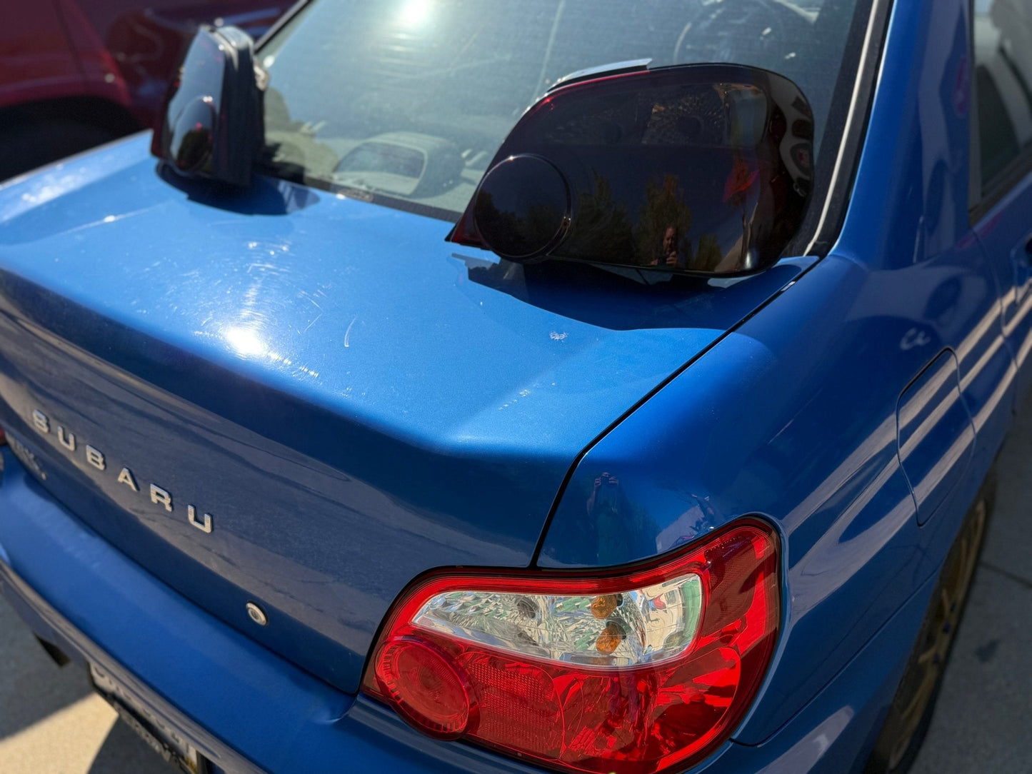 2004 2005 Subaru Impreza , wrx & STi SEDAN blobeye tail lights oem tinted taillights