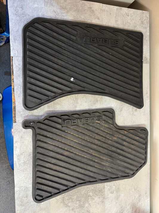 OEM Floor Mat Driver And Passenger Front For 03-08 Subaru Forester