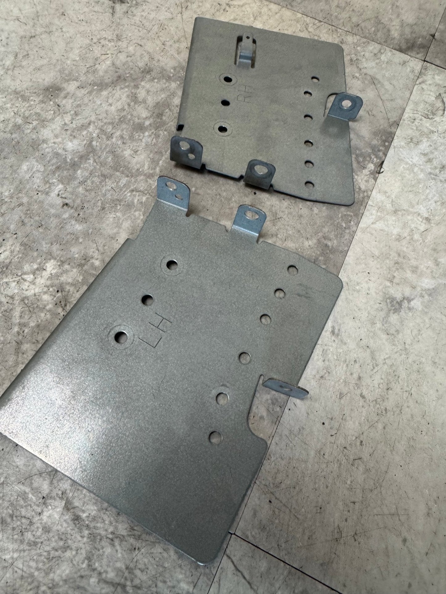 OEM 05-07 Subaru Impreza & WRX STi Left & Right Radio Bracket Set