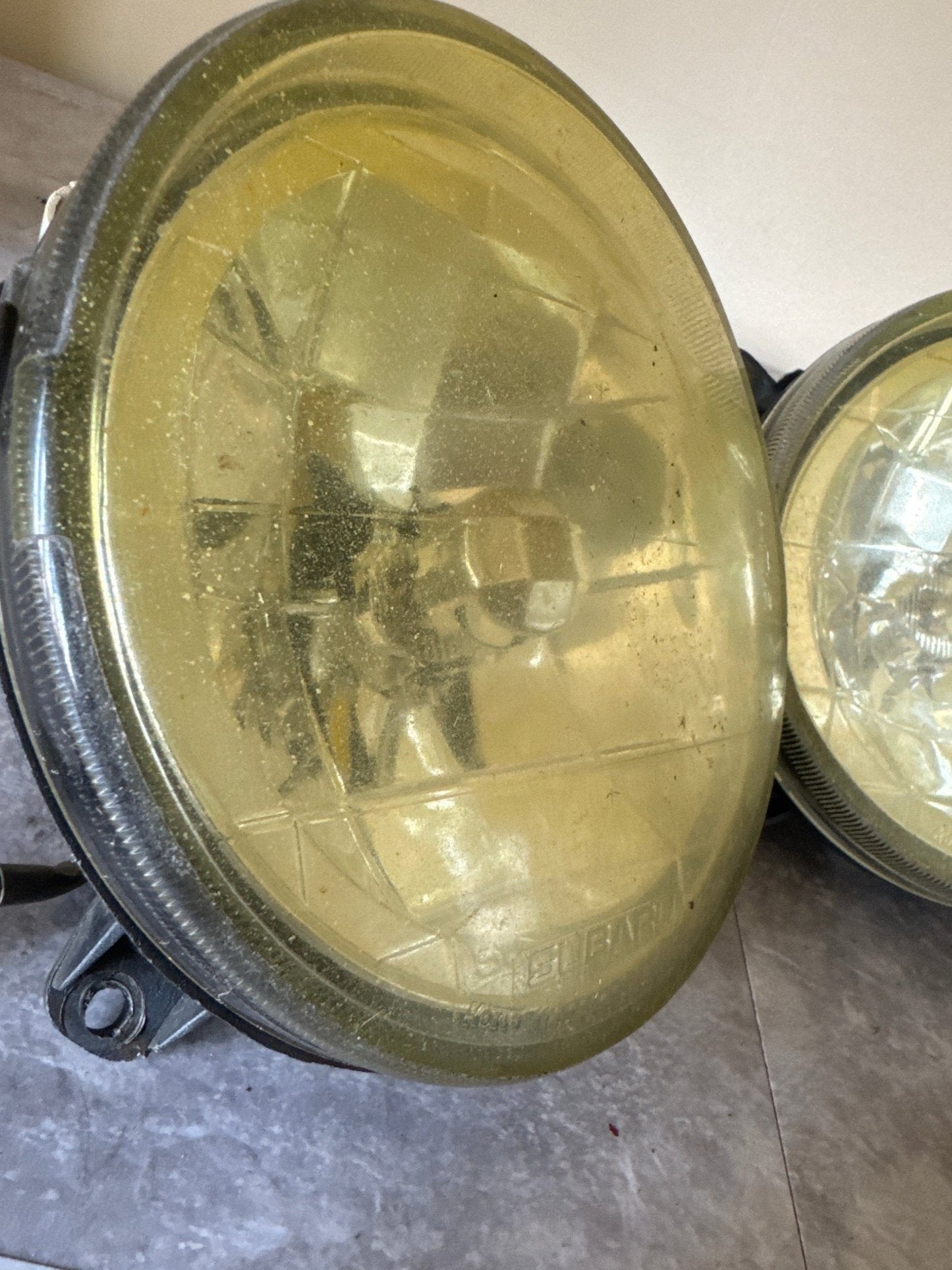 2002-2003 Subaru Impreza WRX OEM Fog Light Pair Yellow Tint
