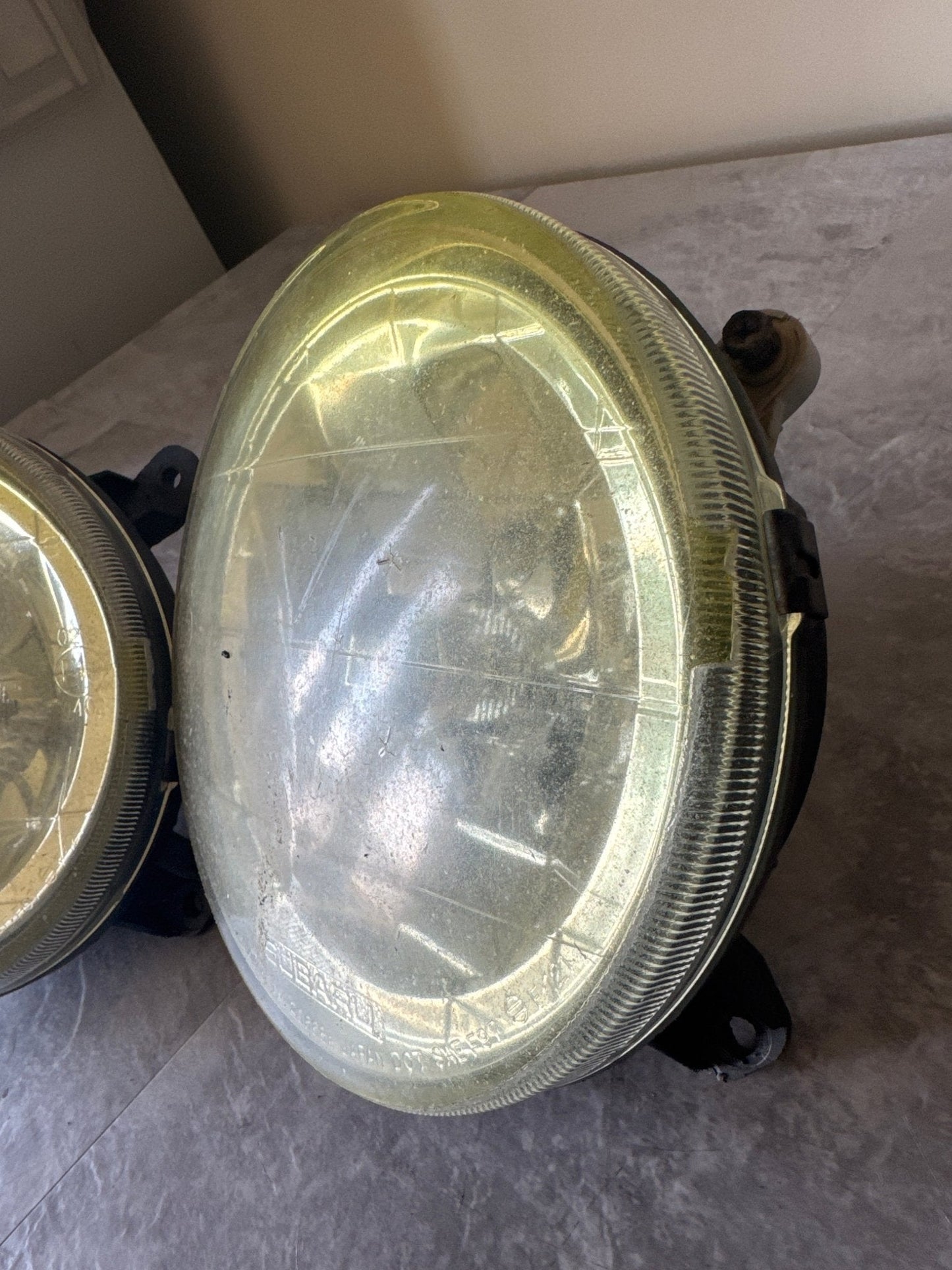 2002-2003 Subaru Impreza WRX OEM Fog Light Pair Yellow Tint