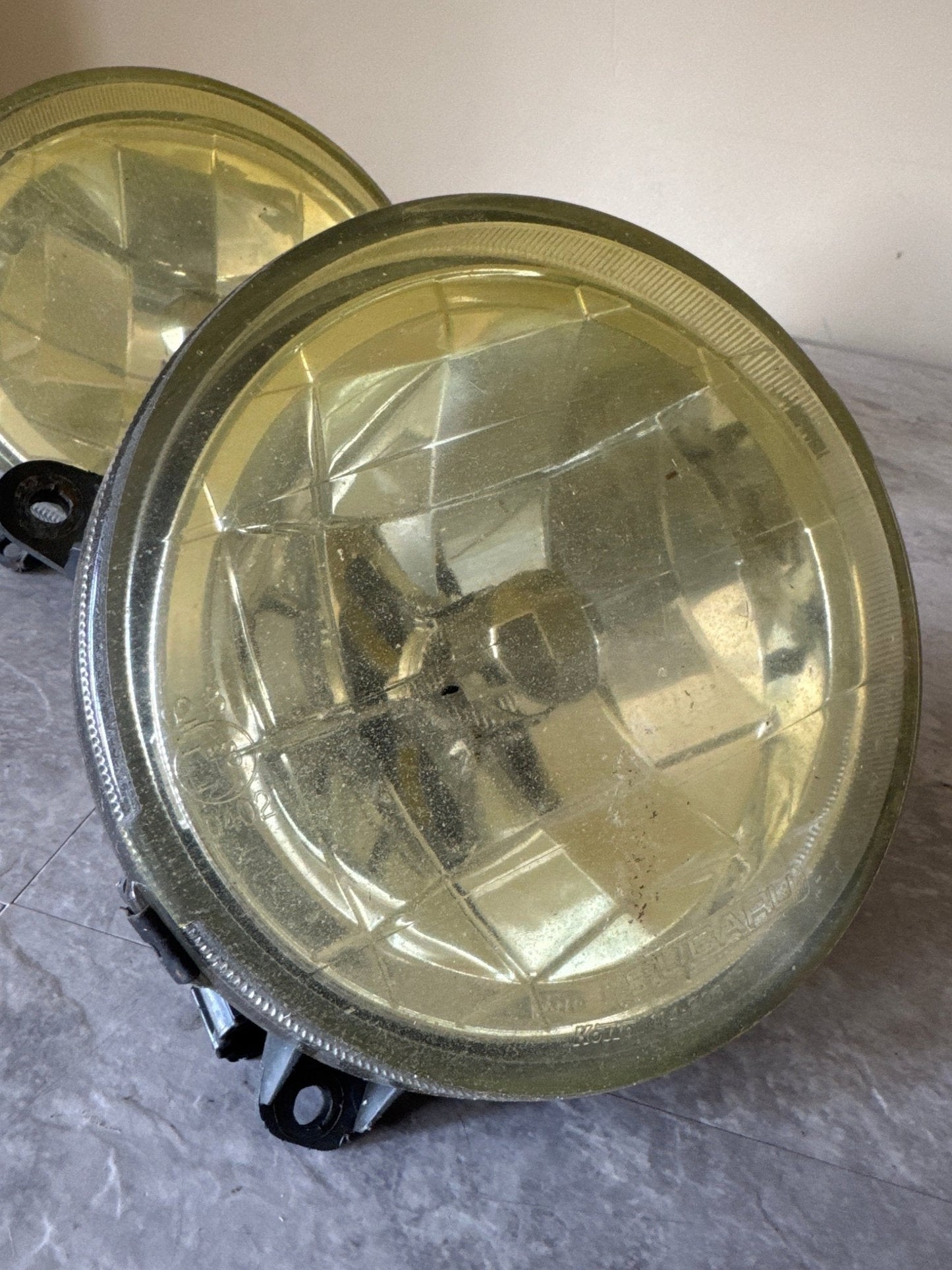 2002-2003 Subaru Impreza WRX OEM Fog Light Pair Yellow Tint