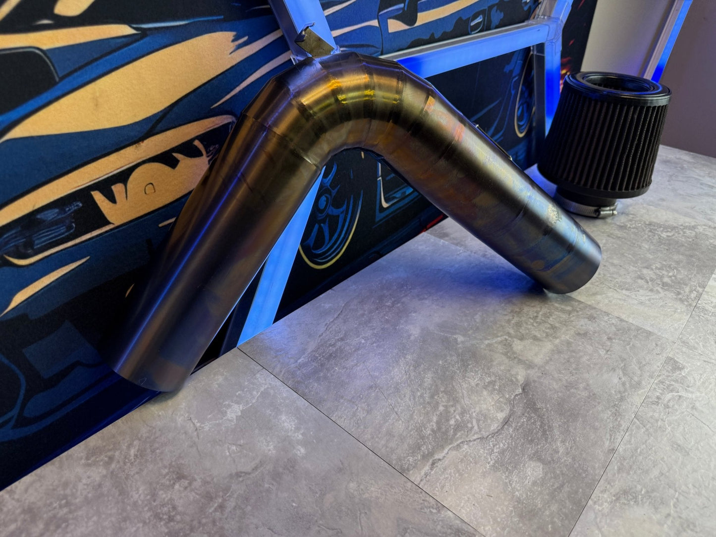 RK titanium cold air intake 2015 - 2021 Subaru STi ej257 BEAUTIFUL