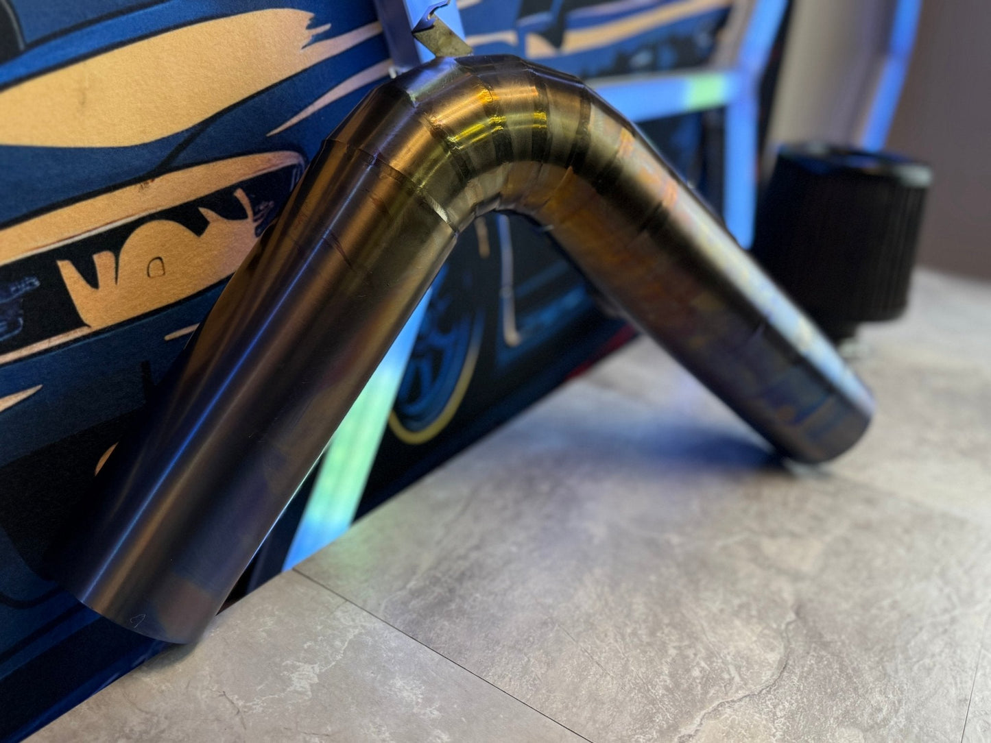 RK titanium cold air intake 2015 - 2021 Subaru STi ej257 BEAUTIFUL