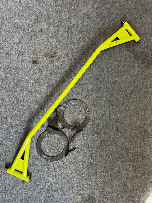 Aftermarket Front Strut Brace For 02-07 Subaru Impreza WRX/STi In Yellow