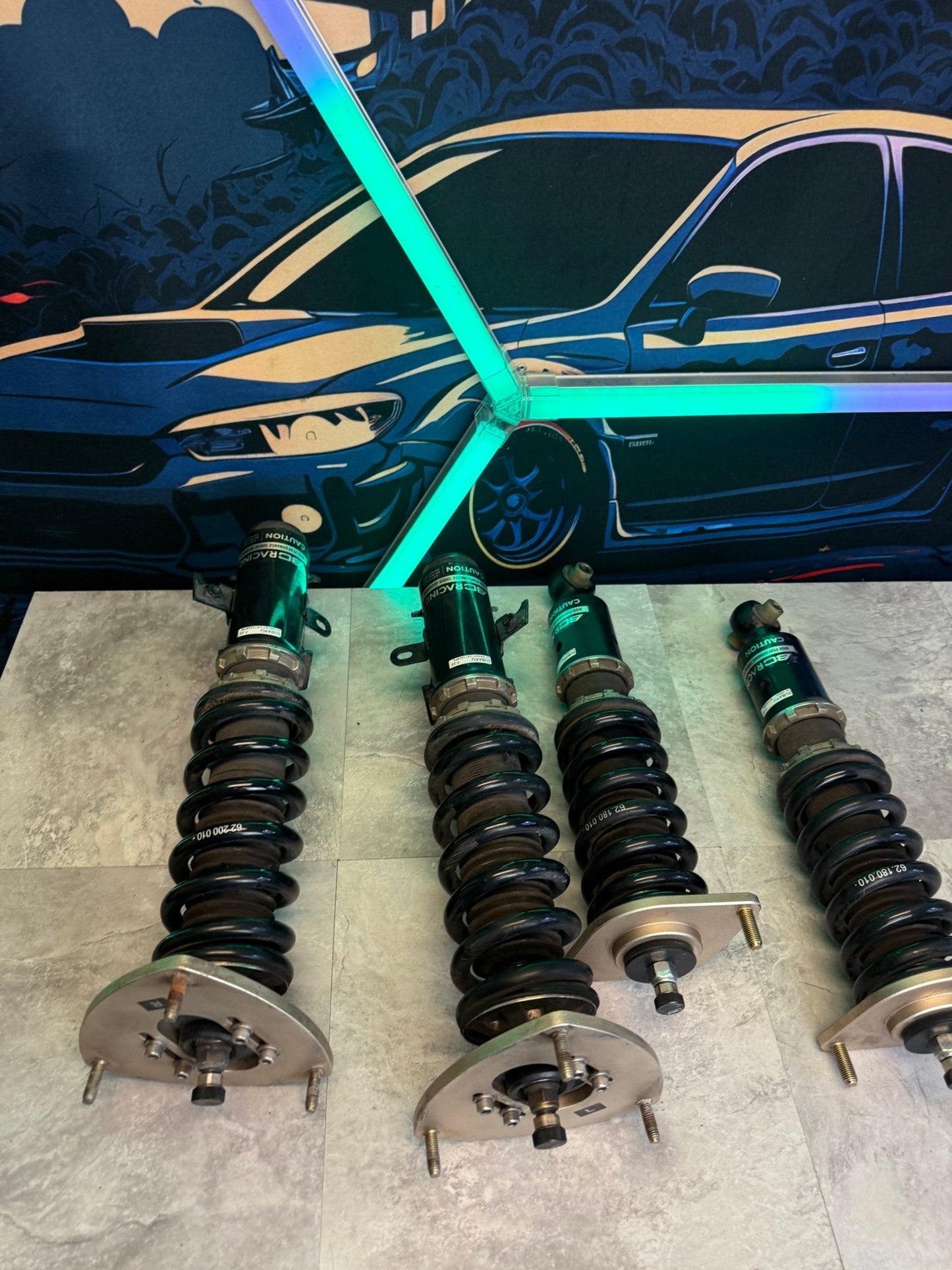 BC BR COILOVERS STi 2015-2021 VA wrx 5x114 Adjustable suspension 08-14 STi