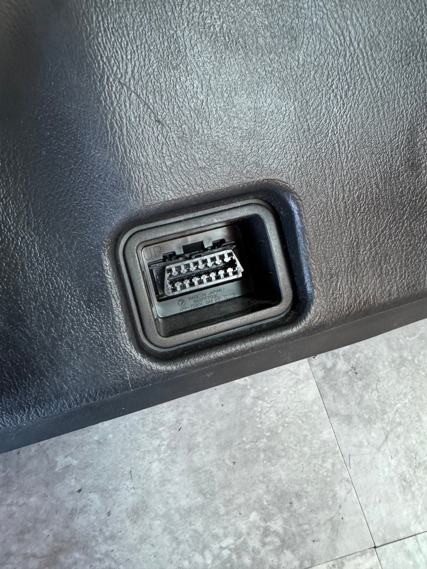 OEM Under Dash Steering Wheel Kick Trim For 02-07 Subaru Impreza WRX STi With Cruise Control Button