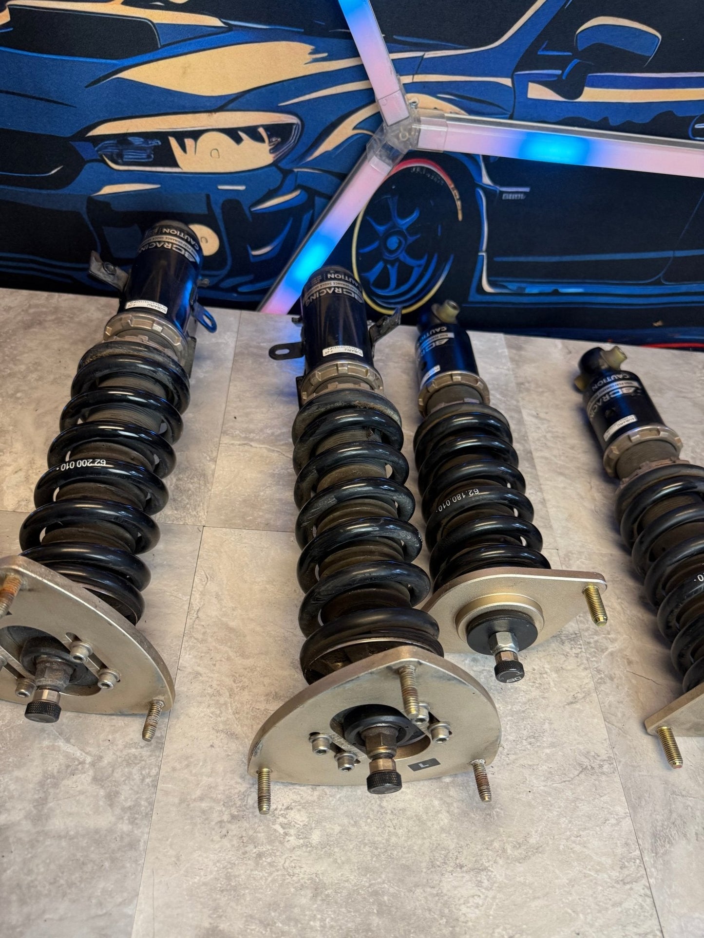 BC BR COILOVERS STi 2015-2021 VA wrx 5x114 Adjustable suspension 08-14 STi