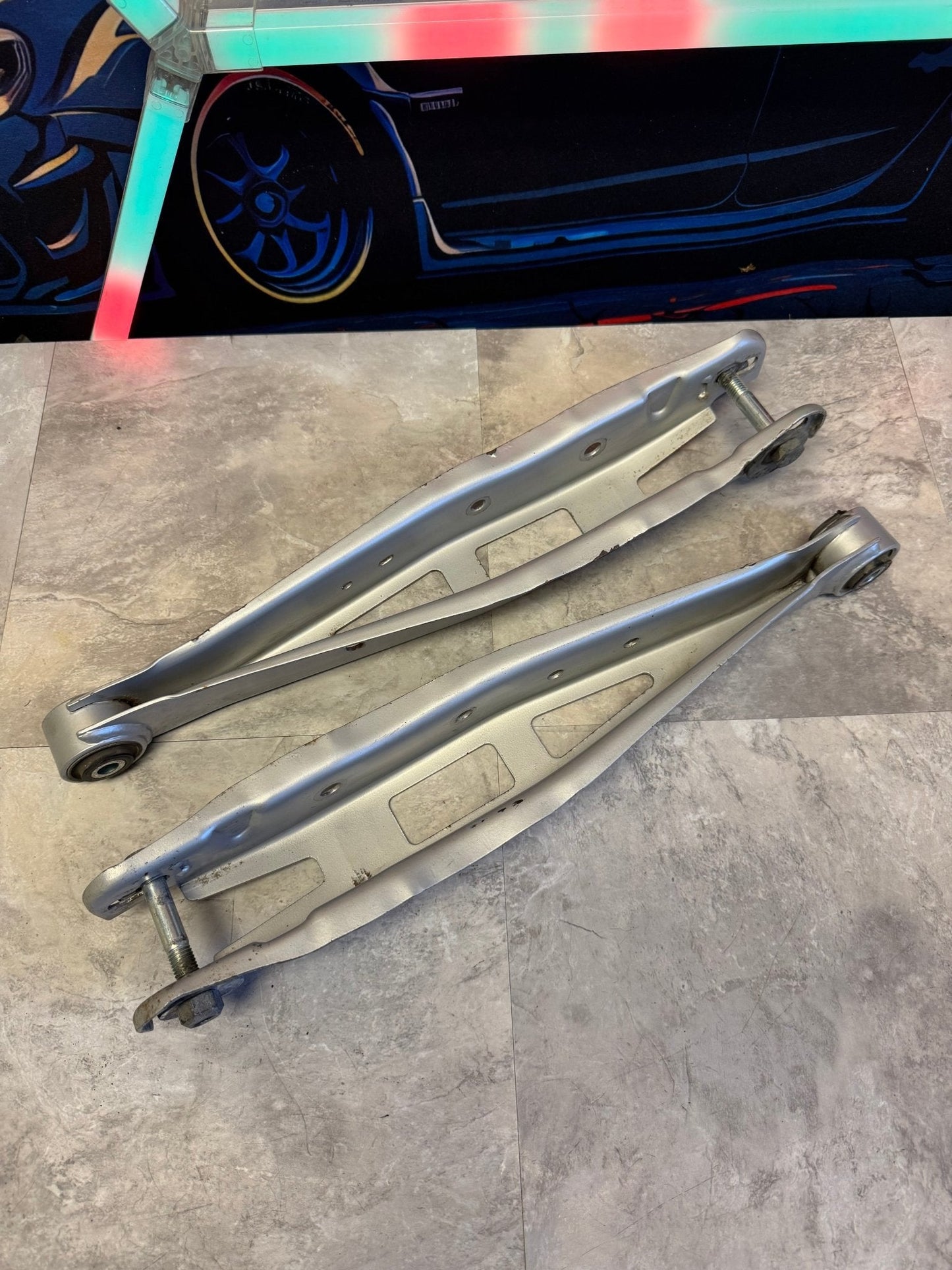 SPC Adjustable Rear Lower Control Arms For Subaru 08-24 WRX STi