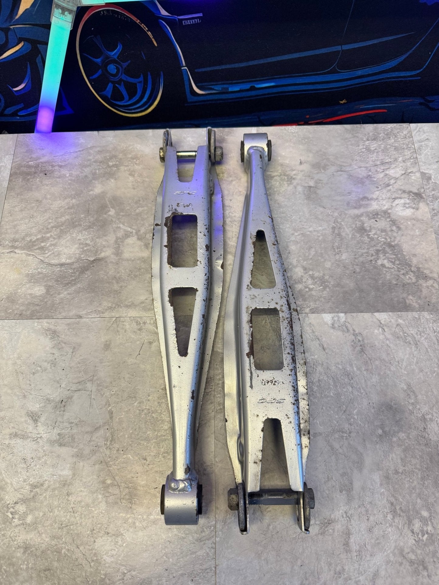 SPC Adjustable Rear Lower Control Arms For Subaru 08-24 WRX STi