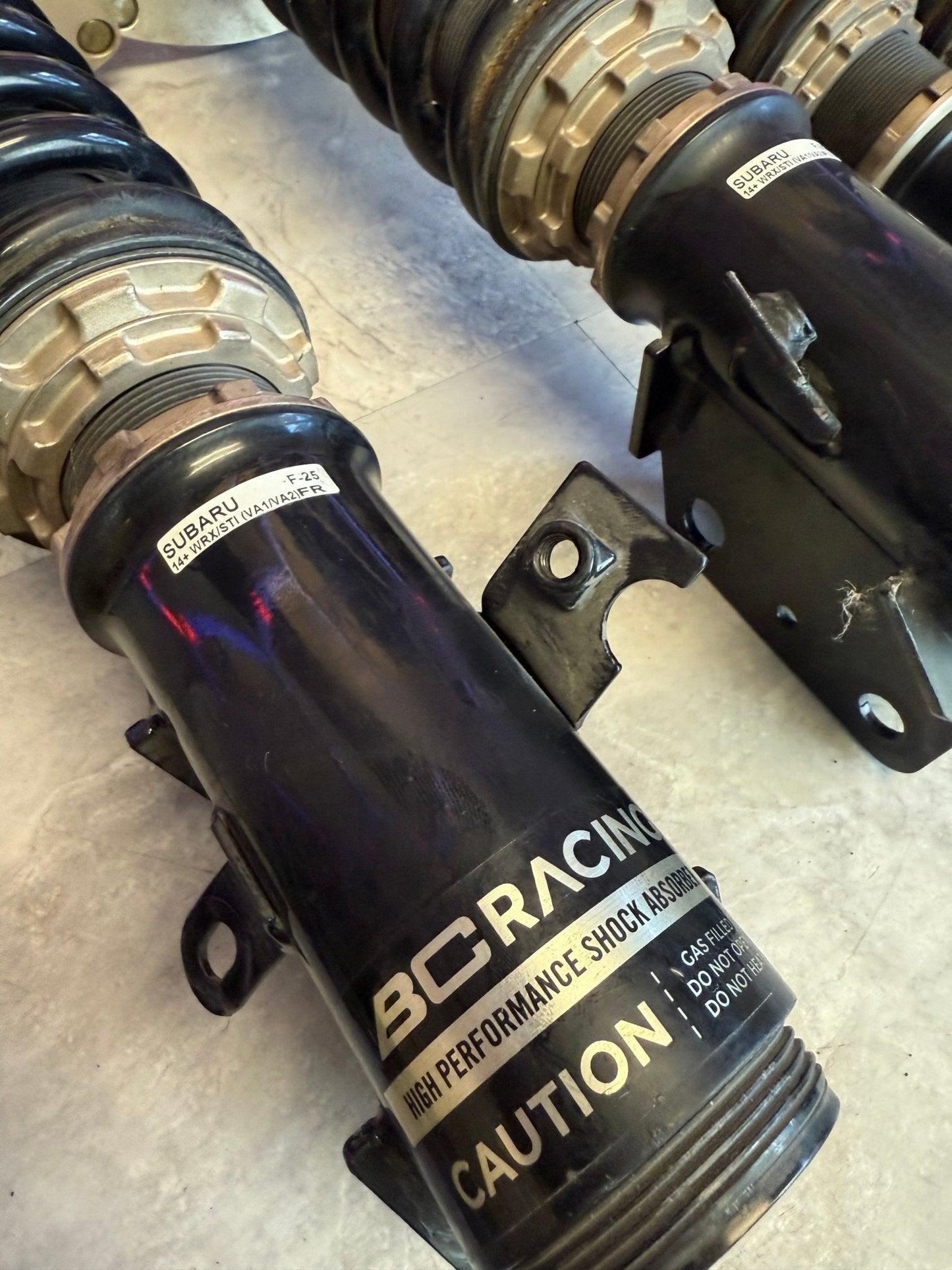 BC BR COILOVERS STi 2015-2021 VA wrx 5x114 Adjustable suspension 08-14 STi