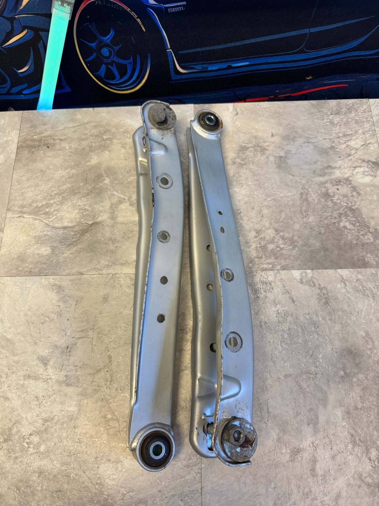 SPC Adjustable Rear Lower Control Arms For Subaru 08-24 WRX STi