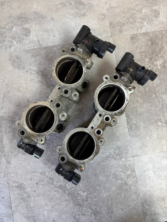 Subaru OEM TGV Housings With Motors And Valves For Subaru 02-07 Impreza WRX/STi Set