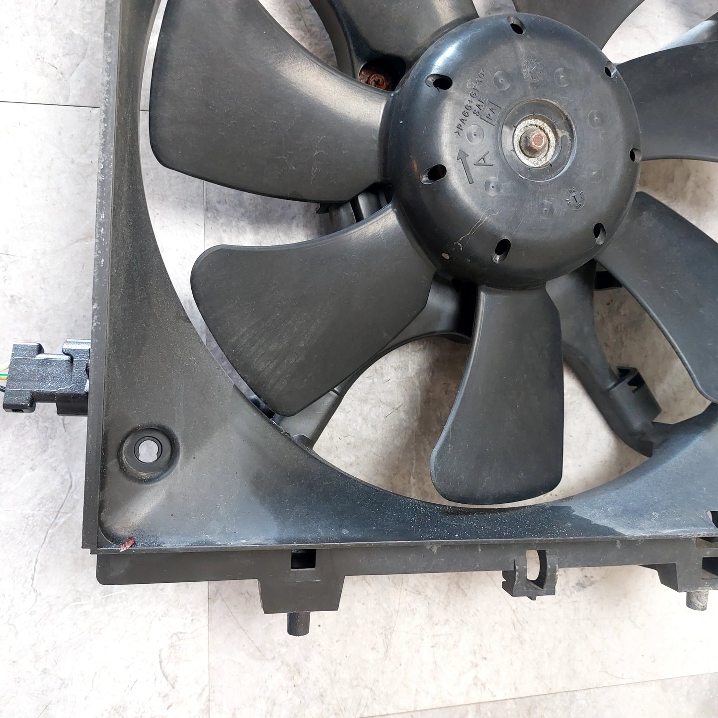 OEM 02-03 Subaru WRX RH Radiator Cooling Fan Assembly