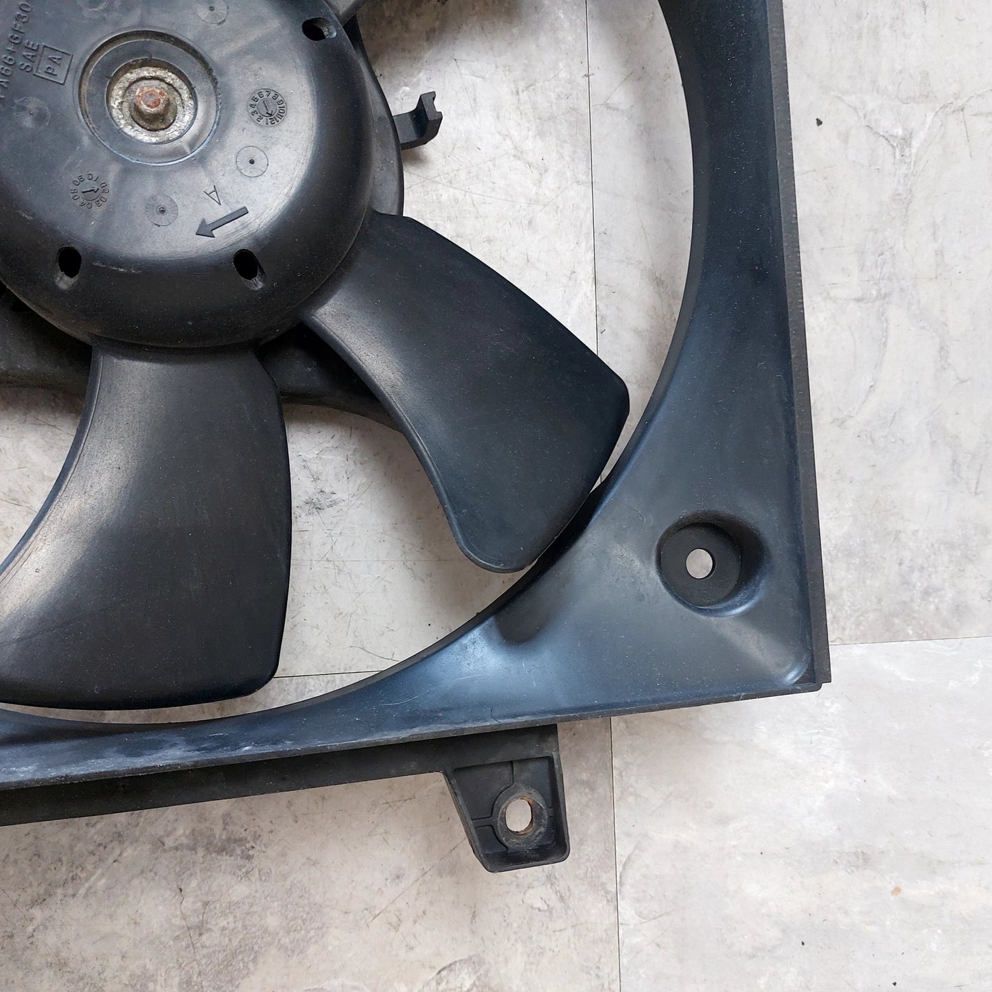 OEM 02-03 Subaru WRX LH Radiator Cooling Fan Assembly