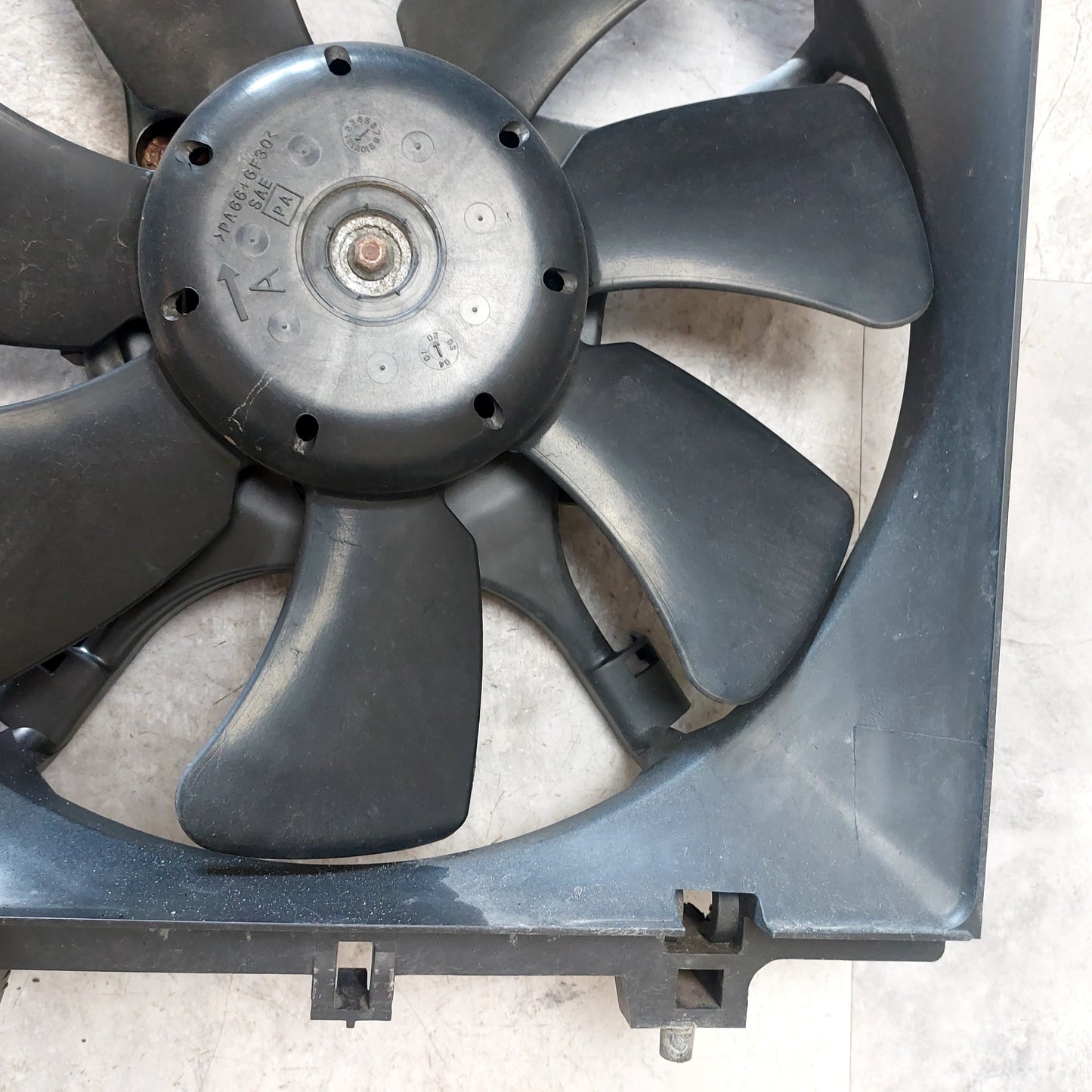 OEM 02-03 Subaru WRX RH Radiator Cooling Fan Assembly