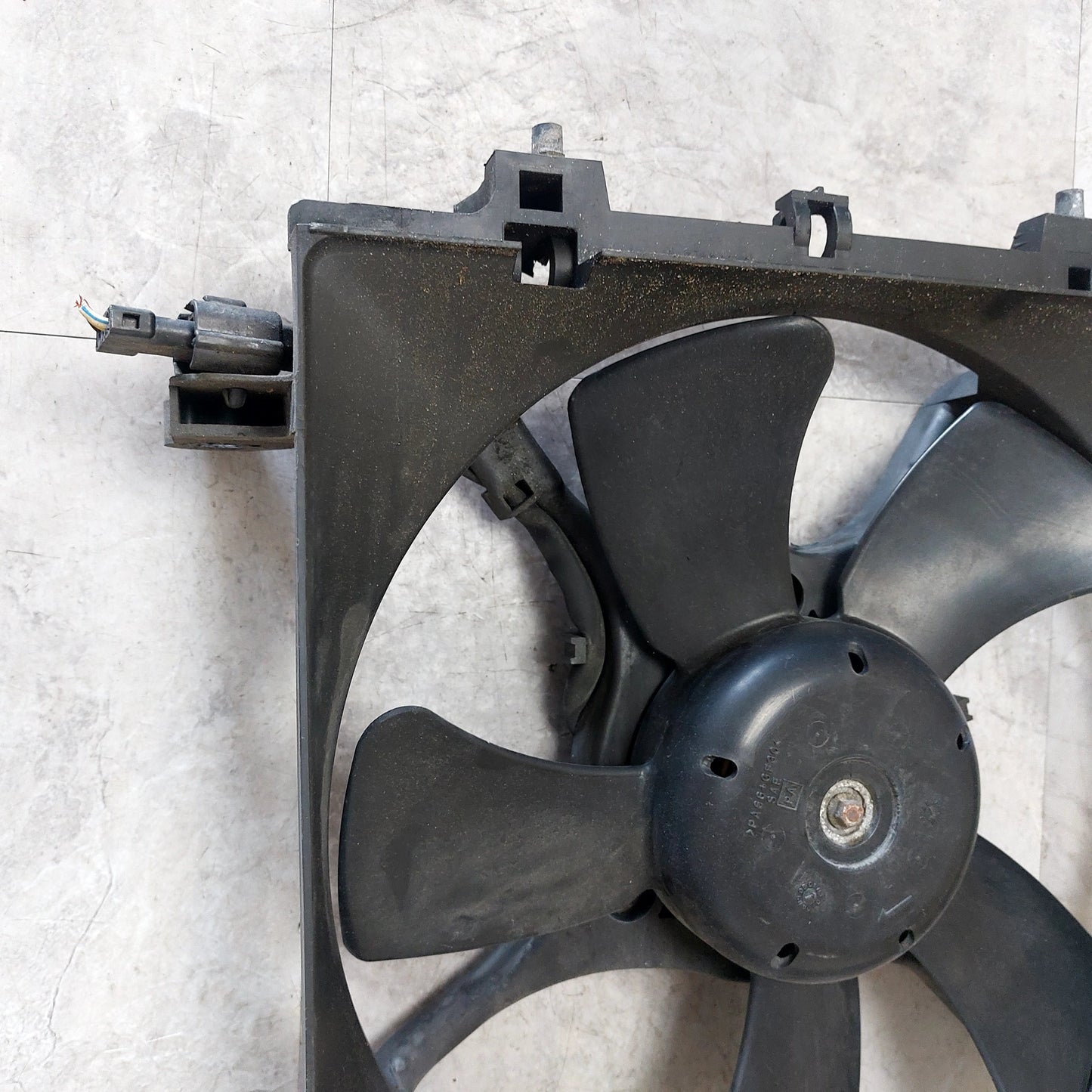 OEM 02-03 Subaru WRX LH Radiator Cooling Fan Assembly