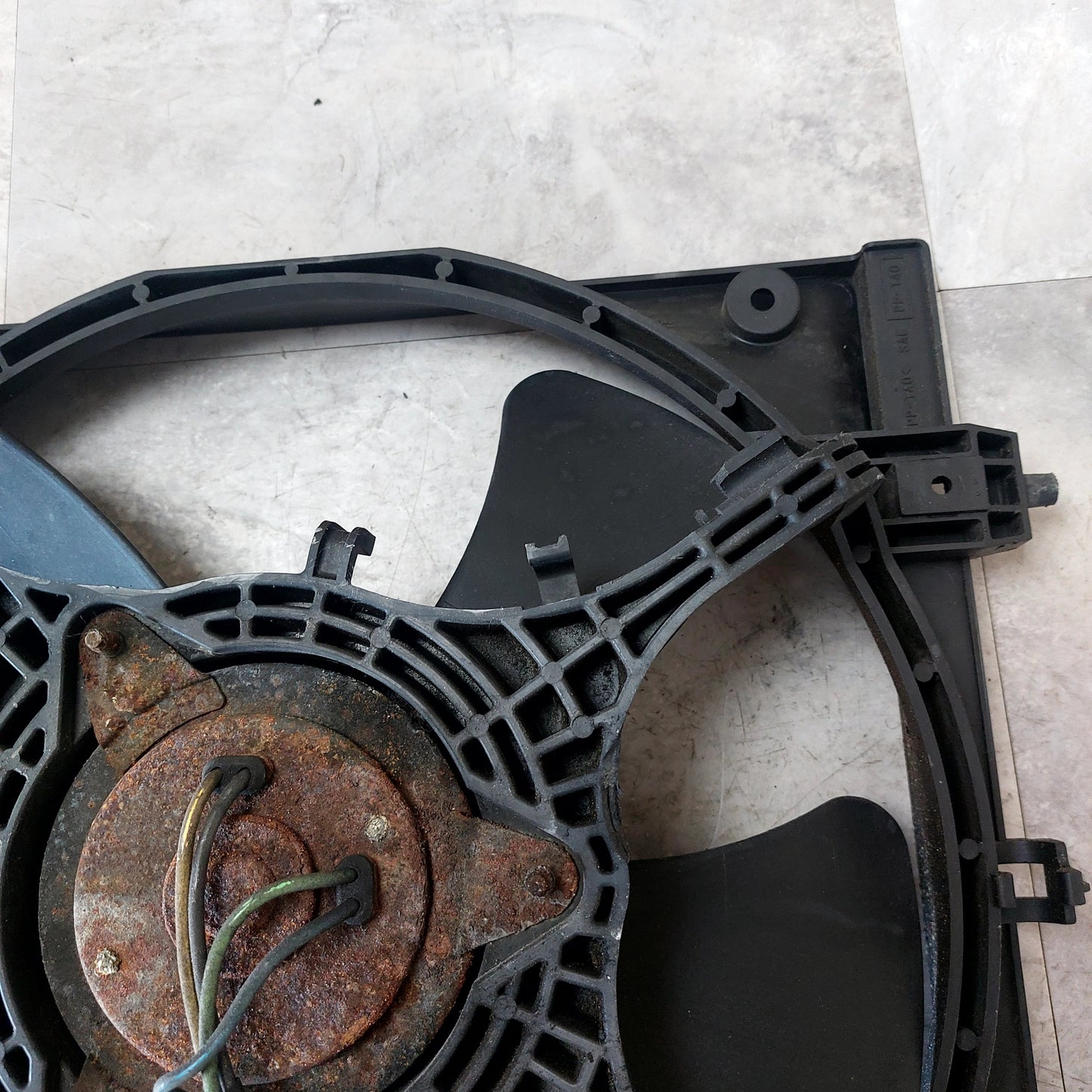 OEM 02-03 Subaru WRX LH Radiator Cooling Fan Assembly