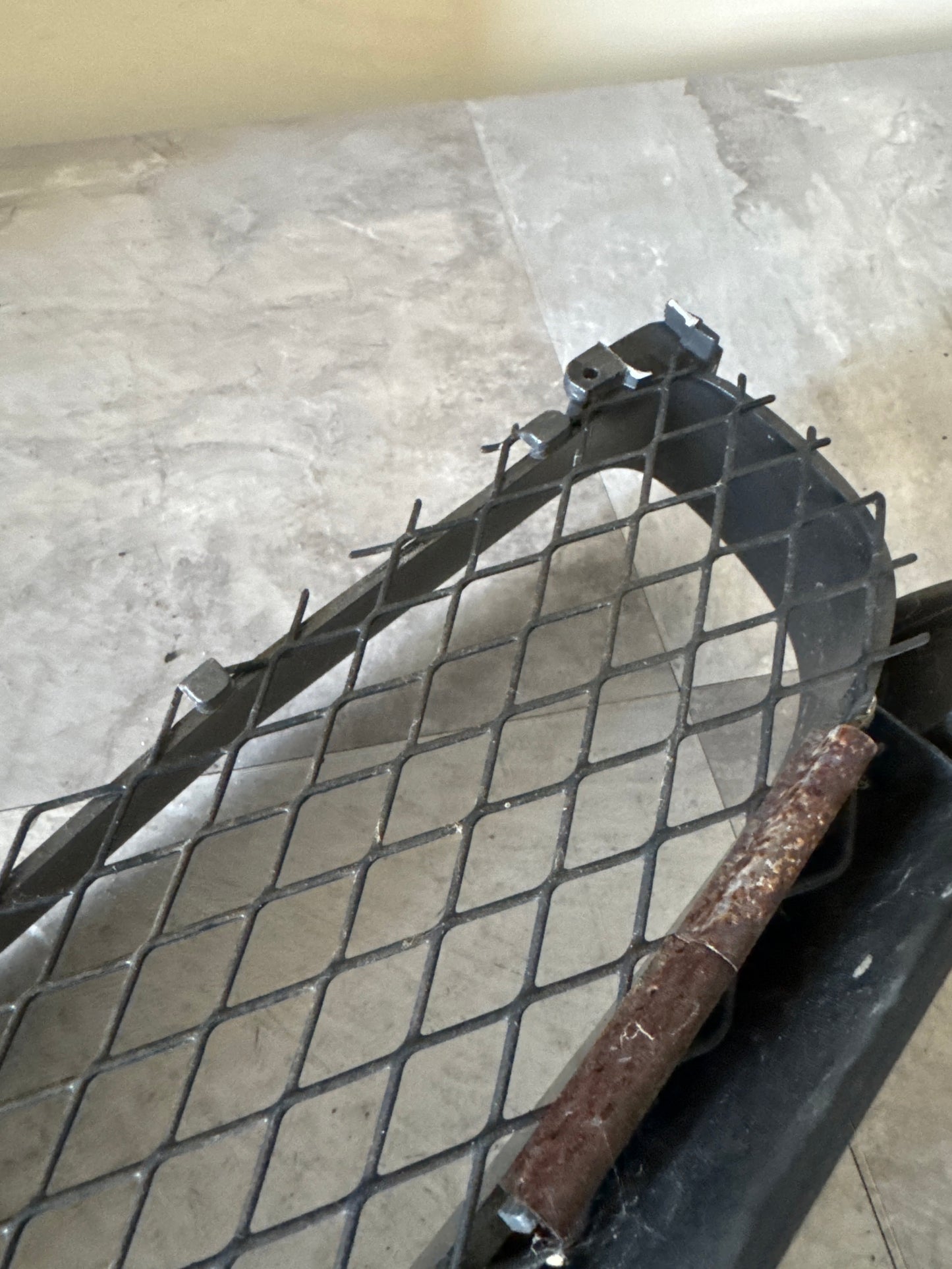 OEM 04-05 Subaru WRX STi Blobeye Front Grille Assembly MODIFIED 91121FE120 91121FE110
