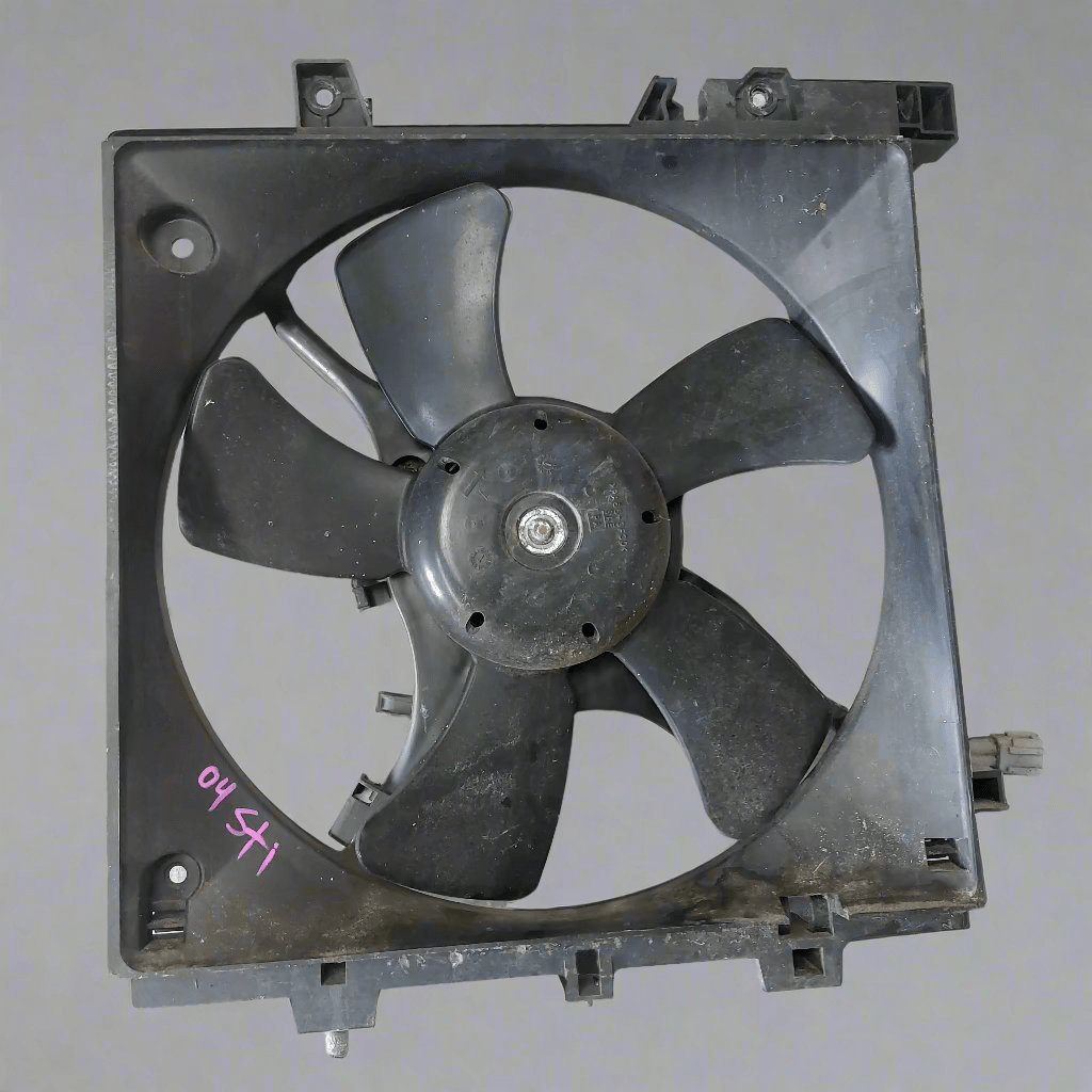 2004-2007 SUBARU WRX & STI RADIATOR COOLING FAN ASSEMBLY OEM