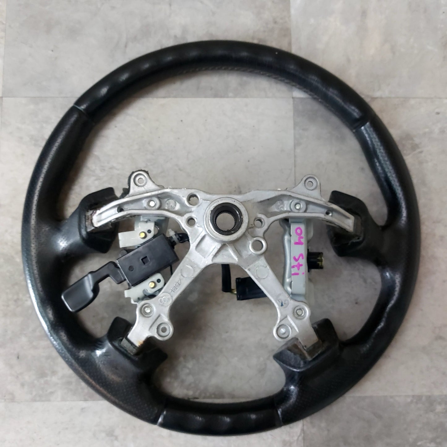 OEM 2002-2004 Subaru Impreza WRX Steering Wheel