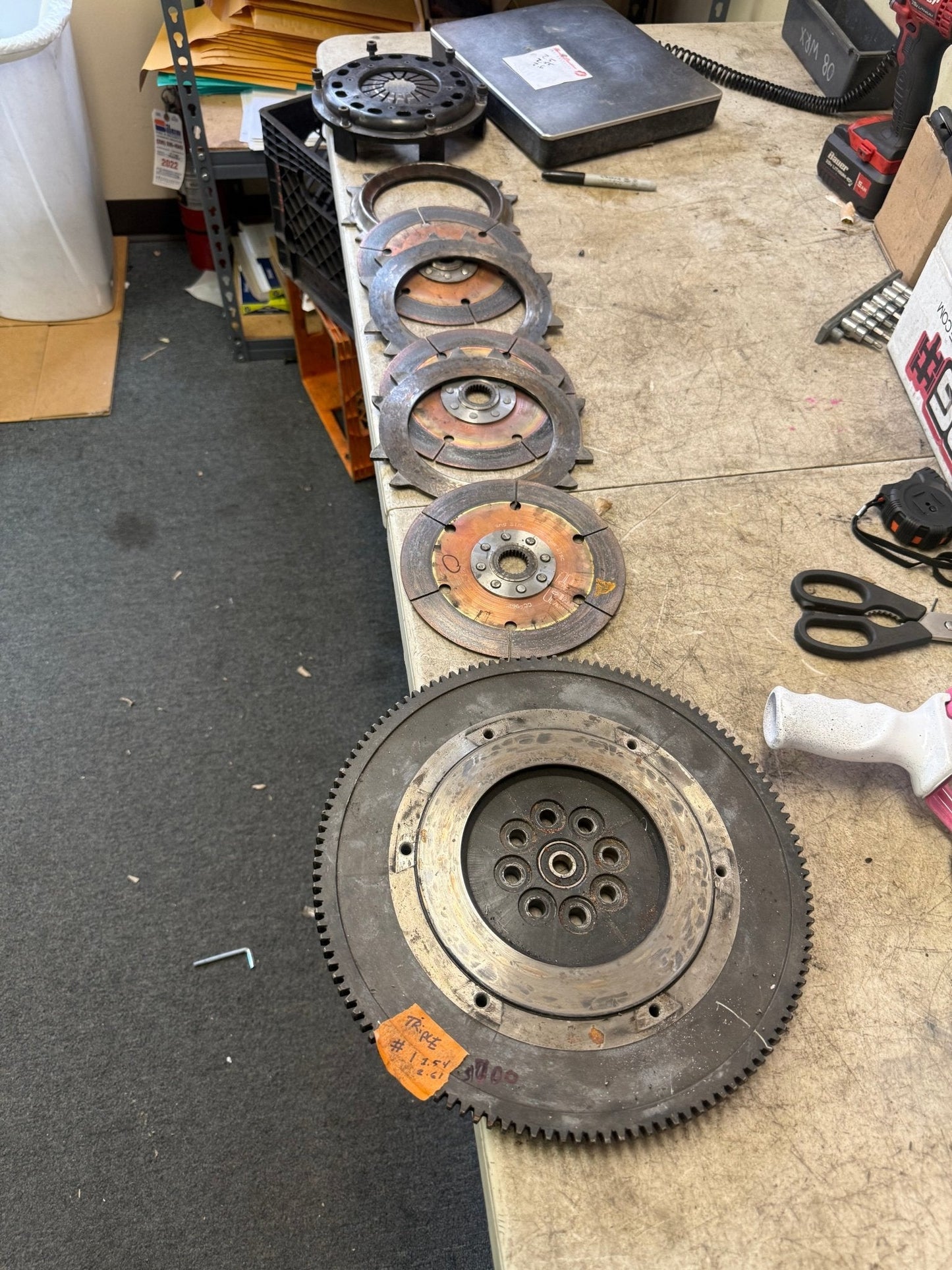 COMP triple clutch kit Subaru STi 2004-2021 competition w/ flywheel six speed