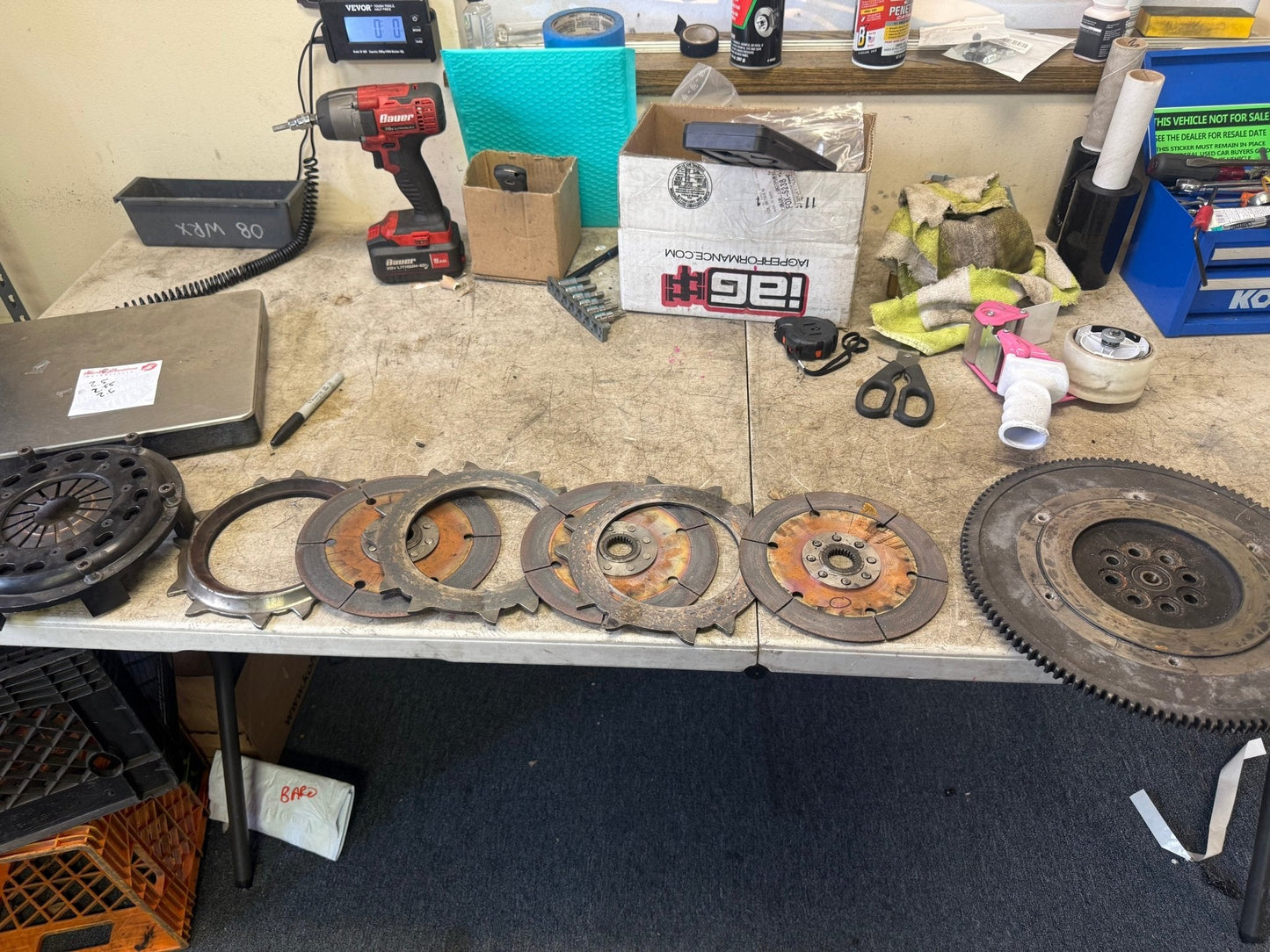 COMP triple clutch kit Subaru STi 2004-2021 competition w/ flywheel six speed