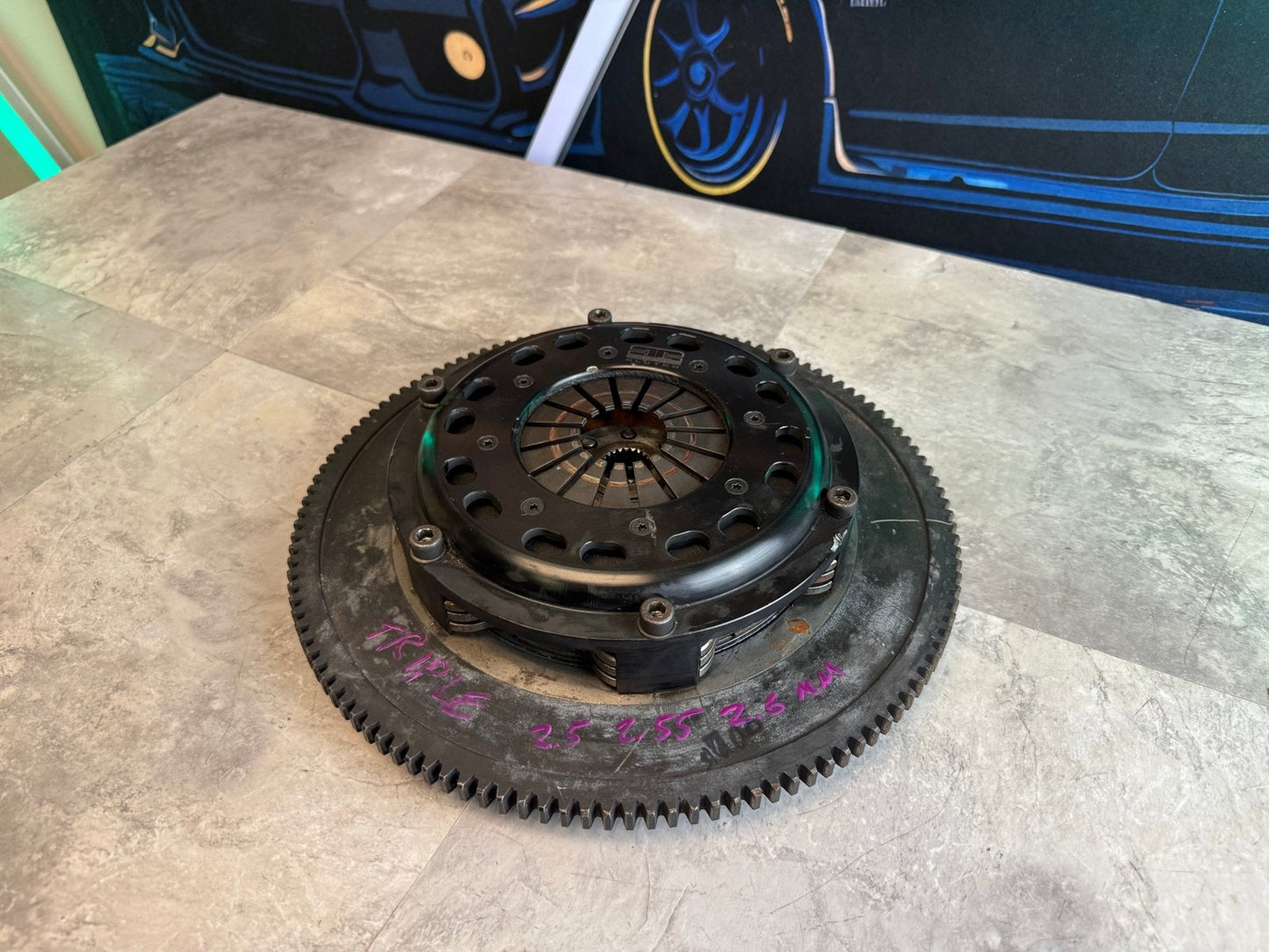 COMP triple clutch kit Subaru STi 2004-2021 competition w/ flywheel six speed