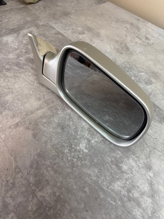 1998-2001 SUBARU IMPREZA 2.5 RS GC8 RH SIDE MIRROR PASSENGER SIDE SILVER OEM