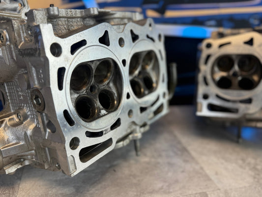 CNC Port&Polish IAG Built Subaru STi & WRX B25 Cylinder Heads 14 MM O-Ringed
