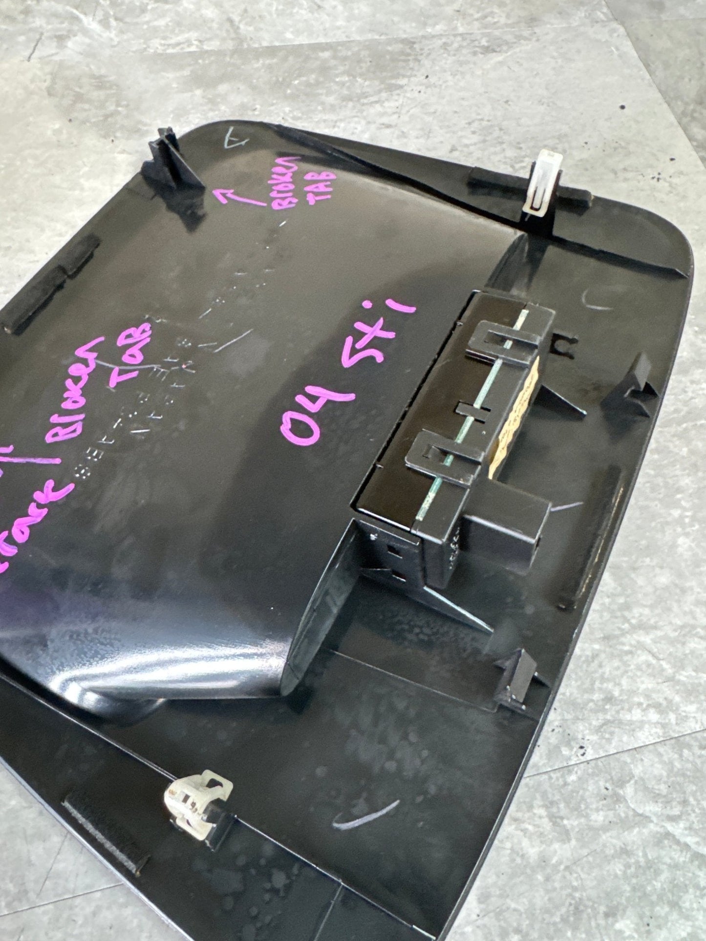 2004-2007 Subaru Impreza WRX STI Digital Clock Dash Board Trim Bezel