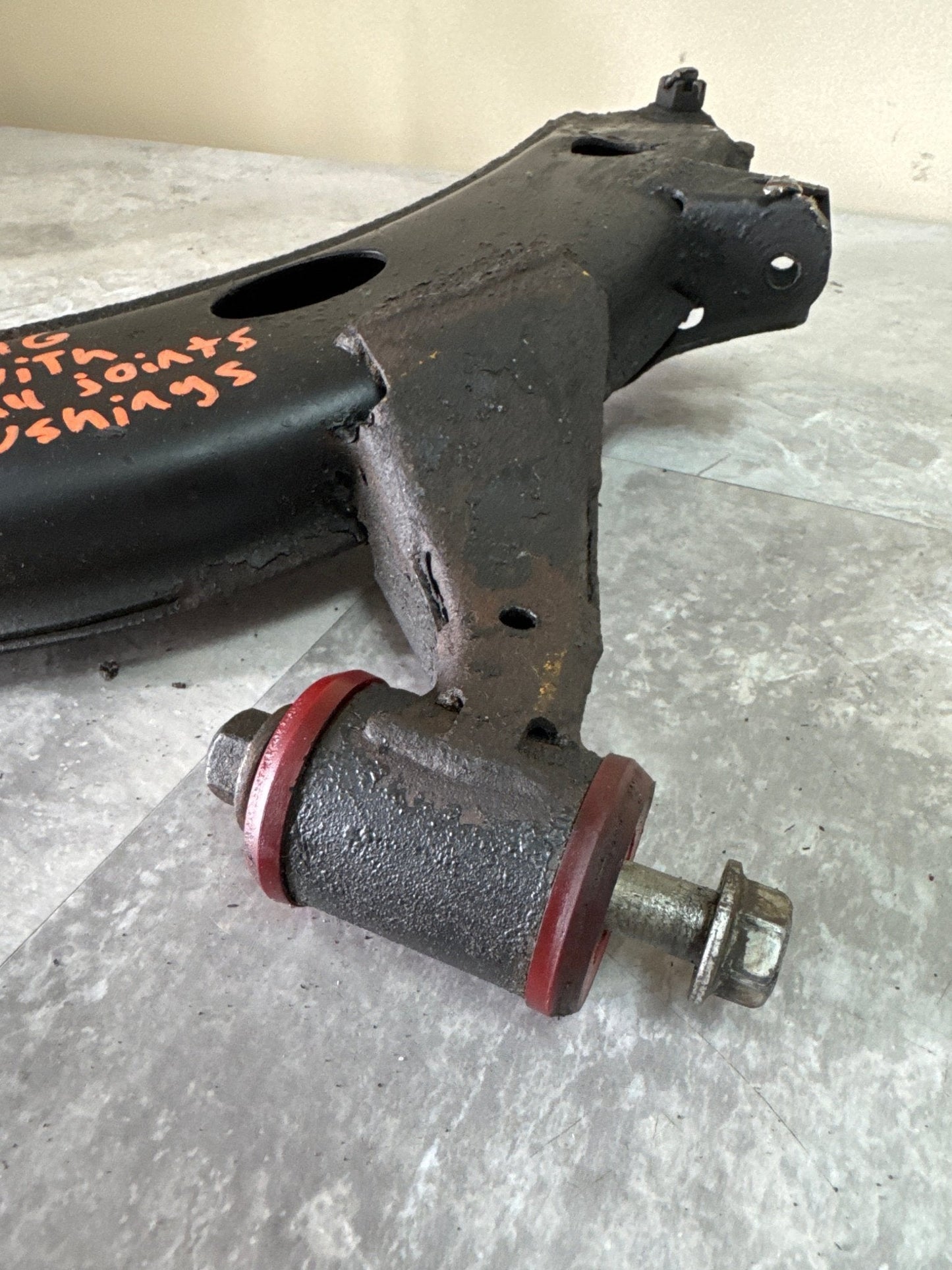 Subaru OEM Lower Control Arm - Front Left (02-04 WRX Wagon) - New Ball Joints and Bushings