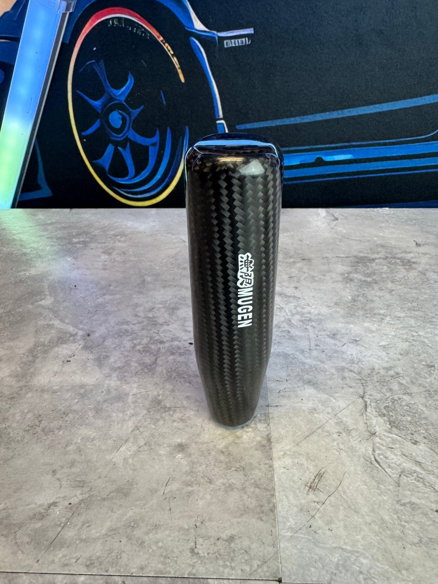 Mugen Carbon Fiber Shift Know With Adapter