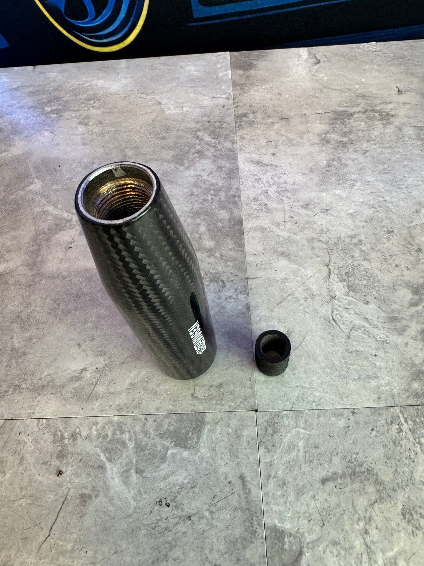 Mugen Carbon Fiber Shift Know With Adapter