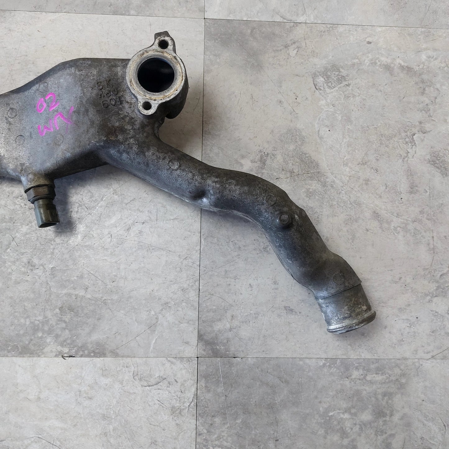 OEM 2002 Subaru WRX STi Engine Coolant Crossover Assembly