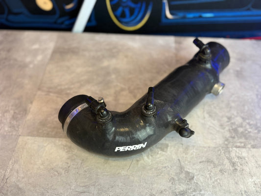 Perrin Turbo Inlet For 02-07 Subaru WRX/04-21 STI/04-08 Forester XT black