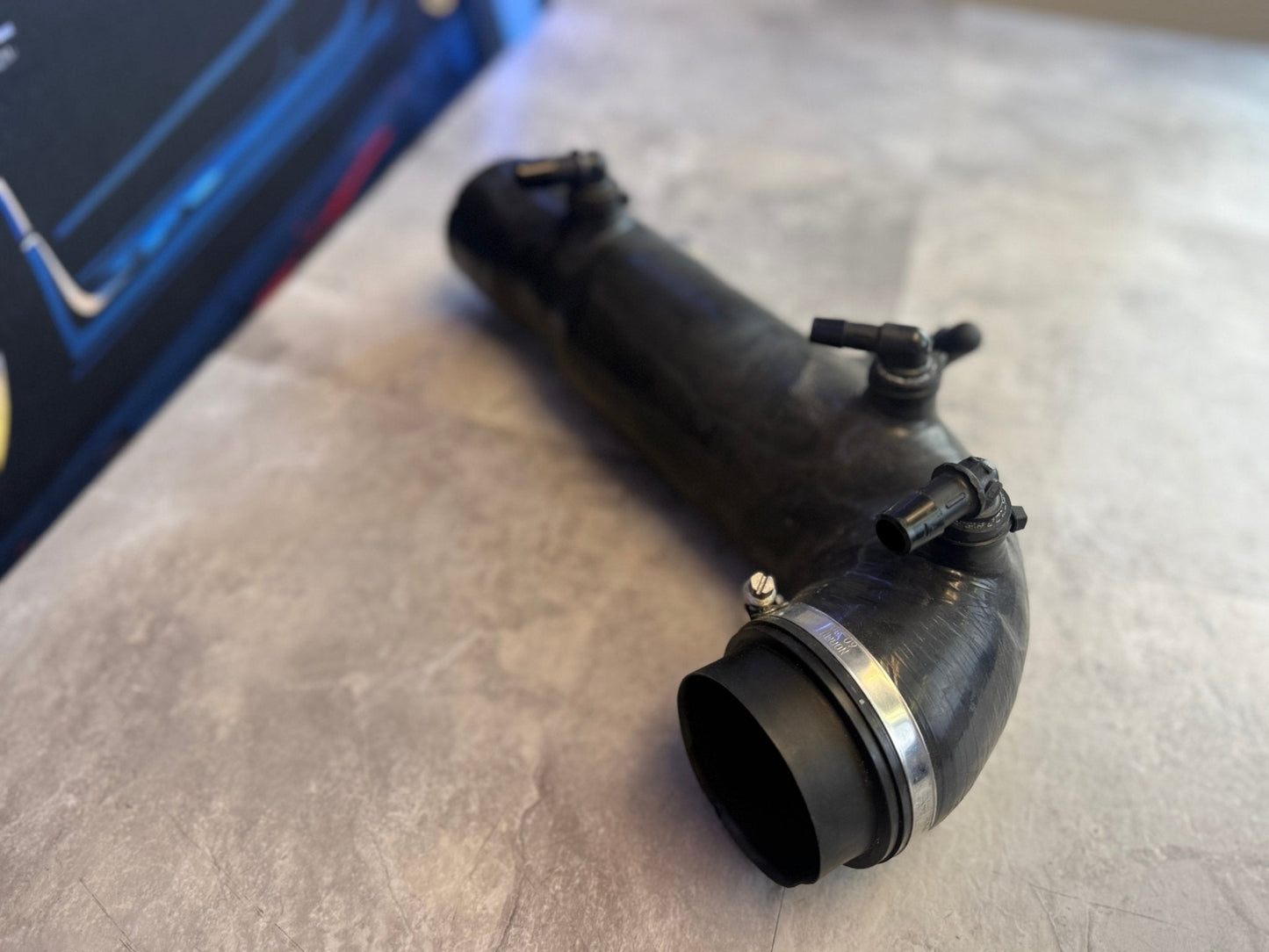 Perrin Turbo Inlet For 02-07 Subaru WRX/04-21 STI/04-08 Forester XT black