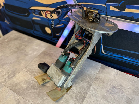 Full blown twin fuel pump hanger 2002-2007 wrx 04-07 STi w/ dual aem 340 LPH pumps