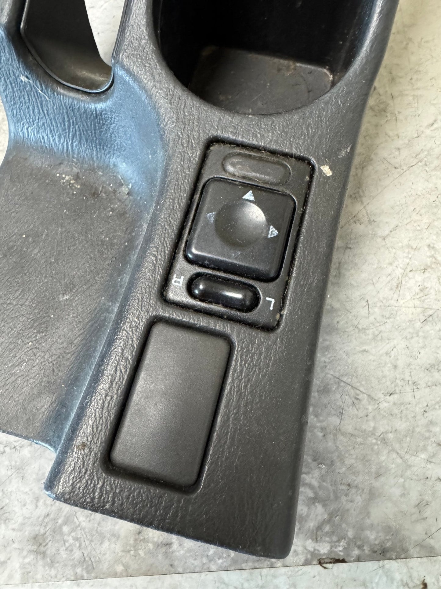 OEM Subaru Center Console E Brake Cup Holder Trim 02-04 Subaru Impreza WRX STi 91232FE000 With Side Mirror Regulator