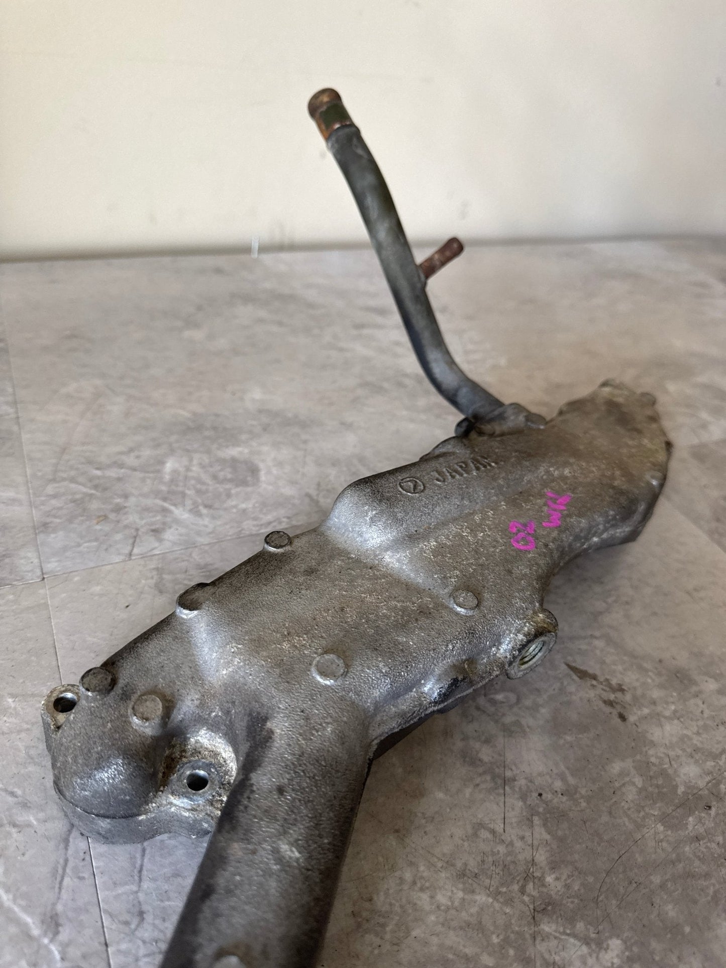 2002-2003 Subaru WRX STi Engine OEM Coolant Crossover Assembly (02 WRX