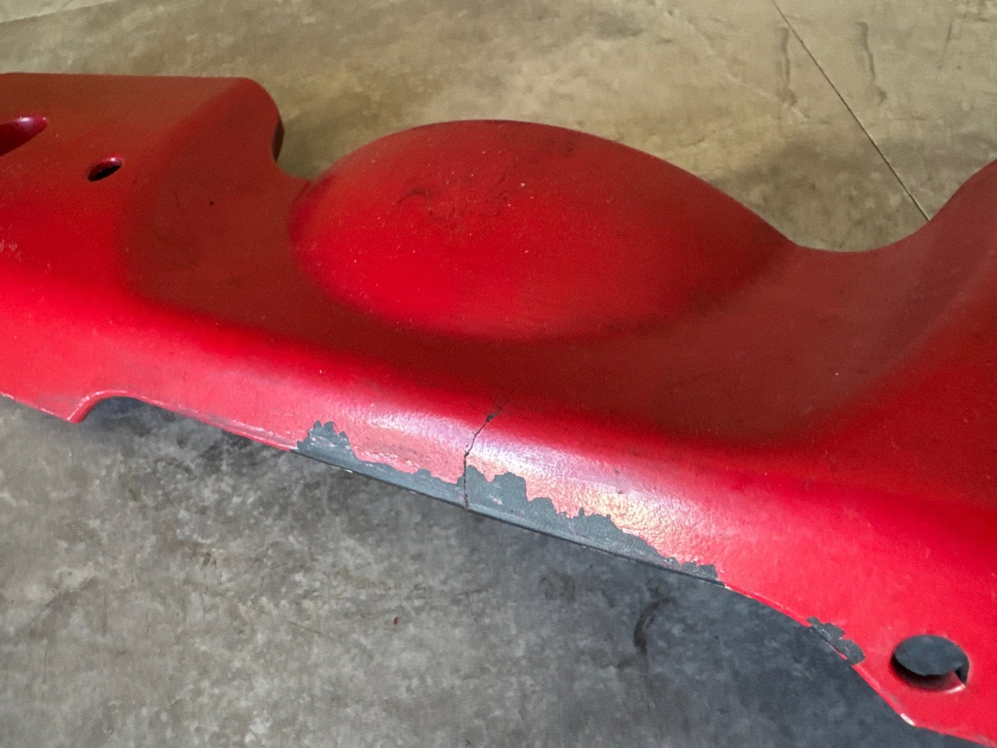 2004-2014 Subaru Impreza WRX STi OEM Alternator Cover Belt Trim (painted Red)