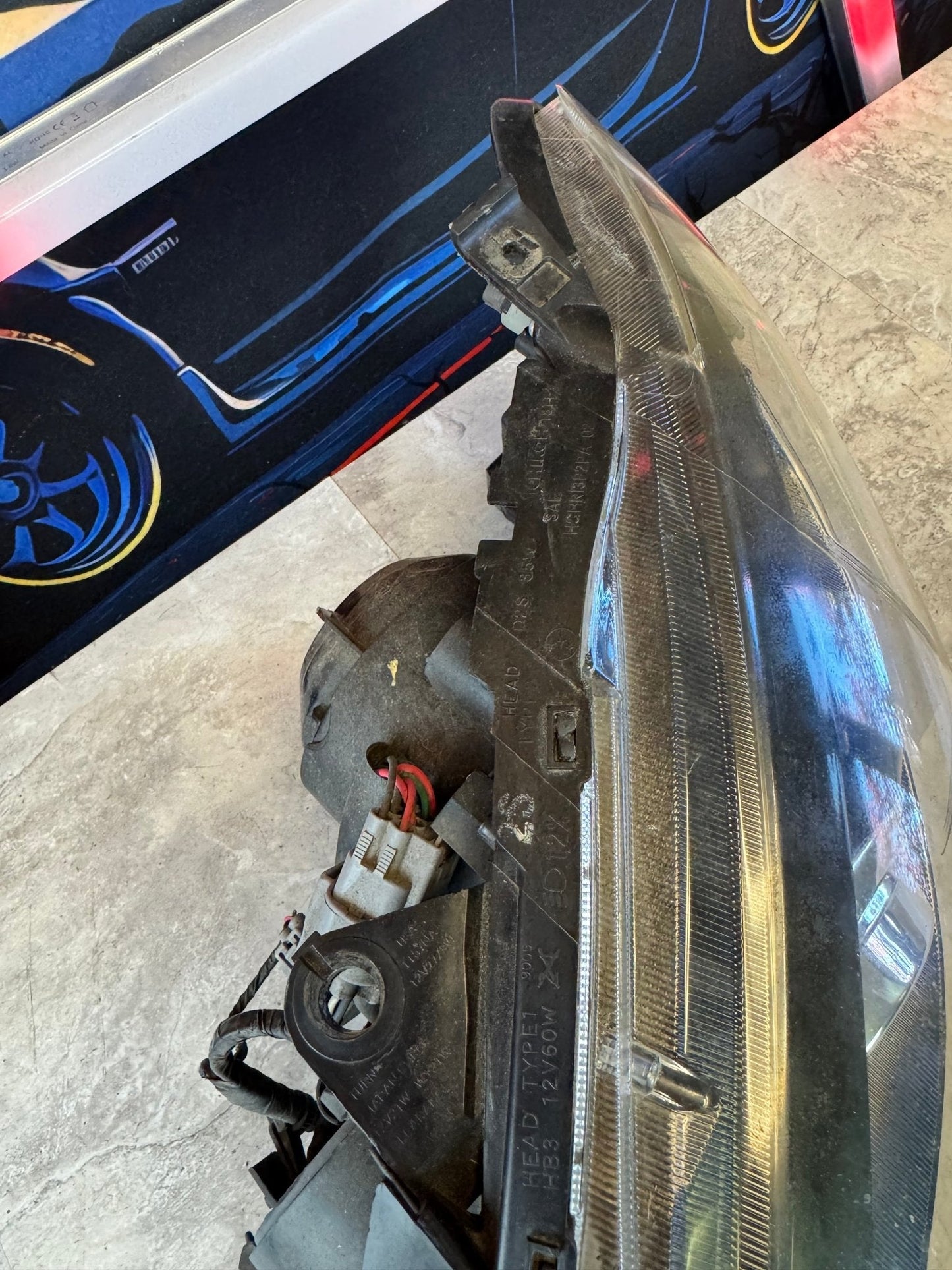2008-2014 Subaru Impreza WRX STi OEM LH Driver Side Headlight Assembly HID