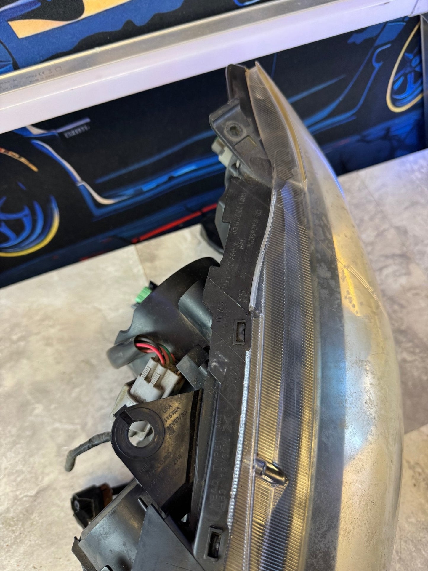 2008-2014 Subaru Impreza WRX LH OEM Driver Side Headlight Assembly NON HID