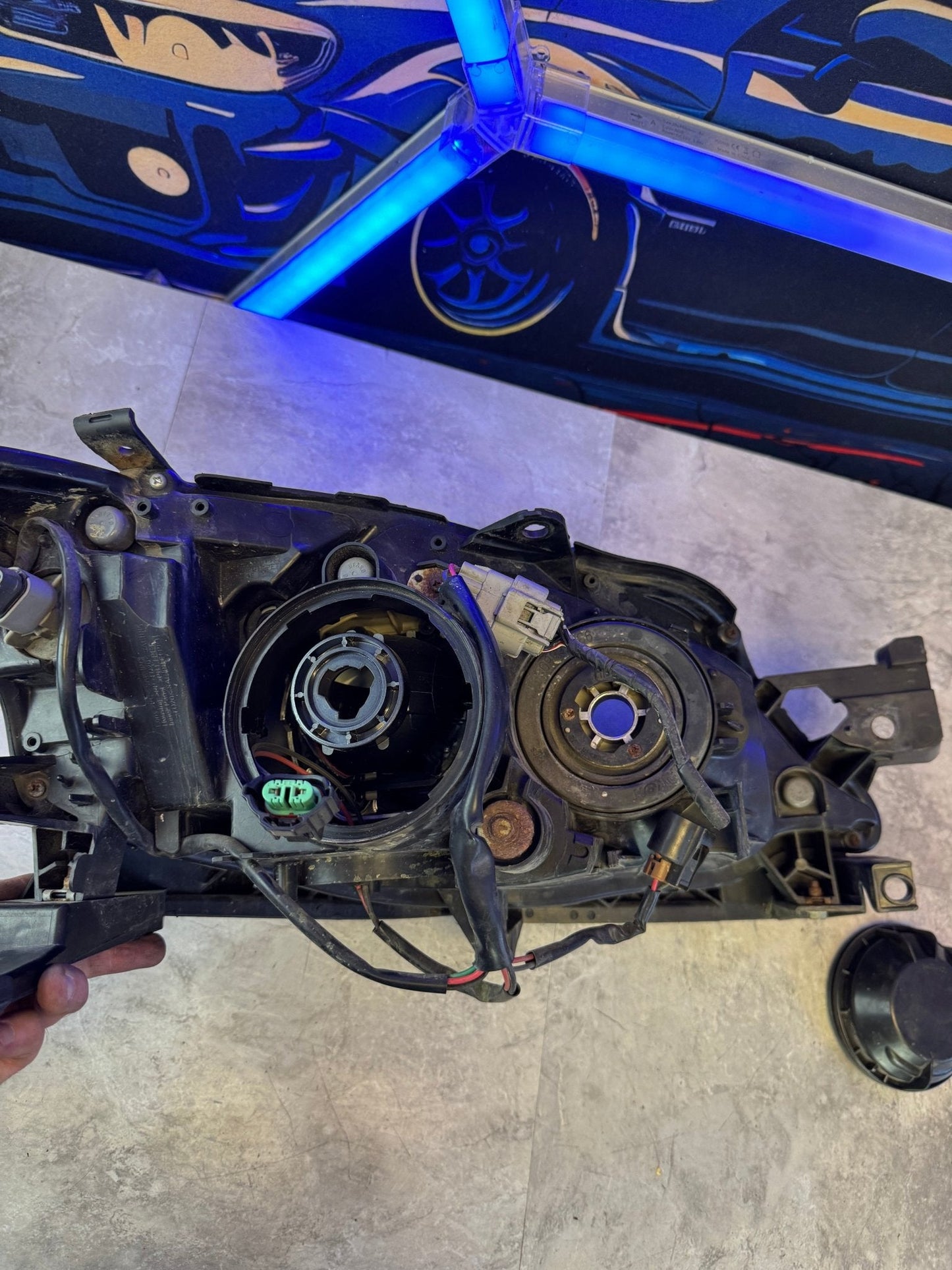 2008-2014 Subaru Impreza WRX LH OEM Driver Side Headlight Assembly NON HID