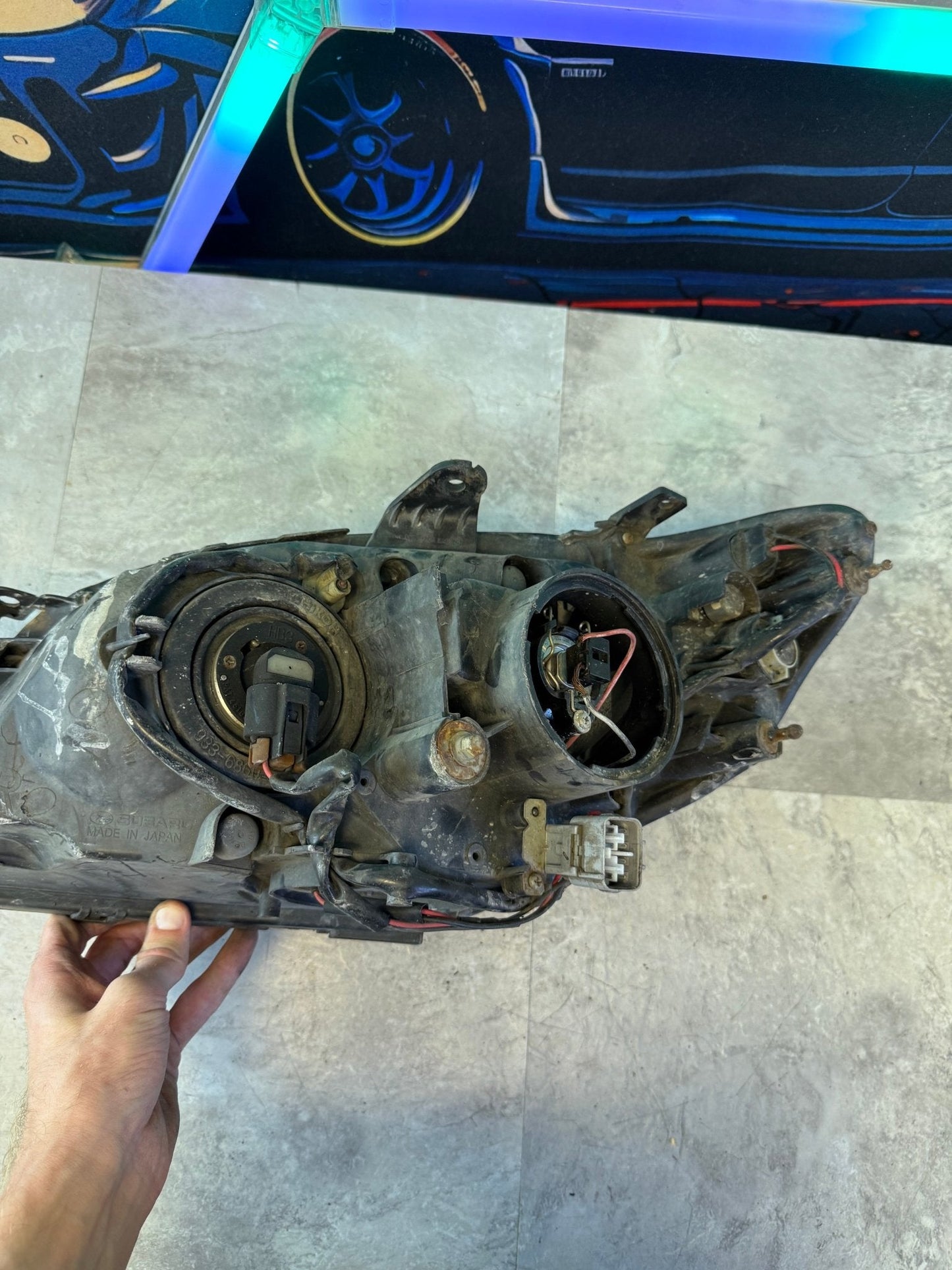 2006-2007 Subaru Impreza WRX STi OEM Passenger Side RH Headlight Assembly