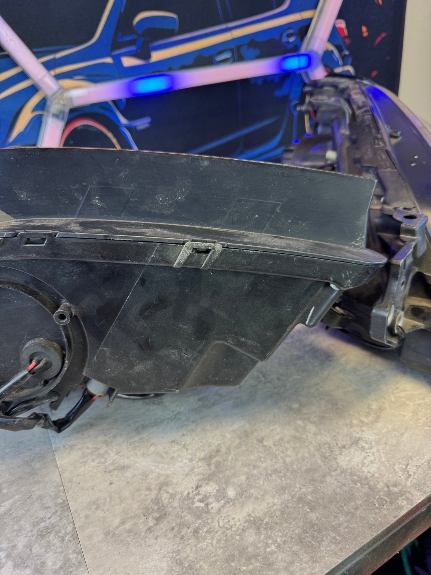 2006-2007 Subaru Impreza WRX STi OEM Headlight Pair Assembly HID Module