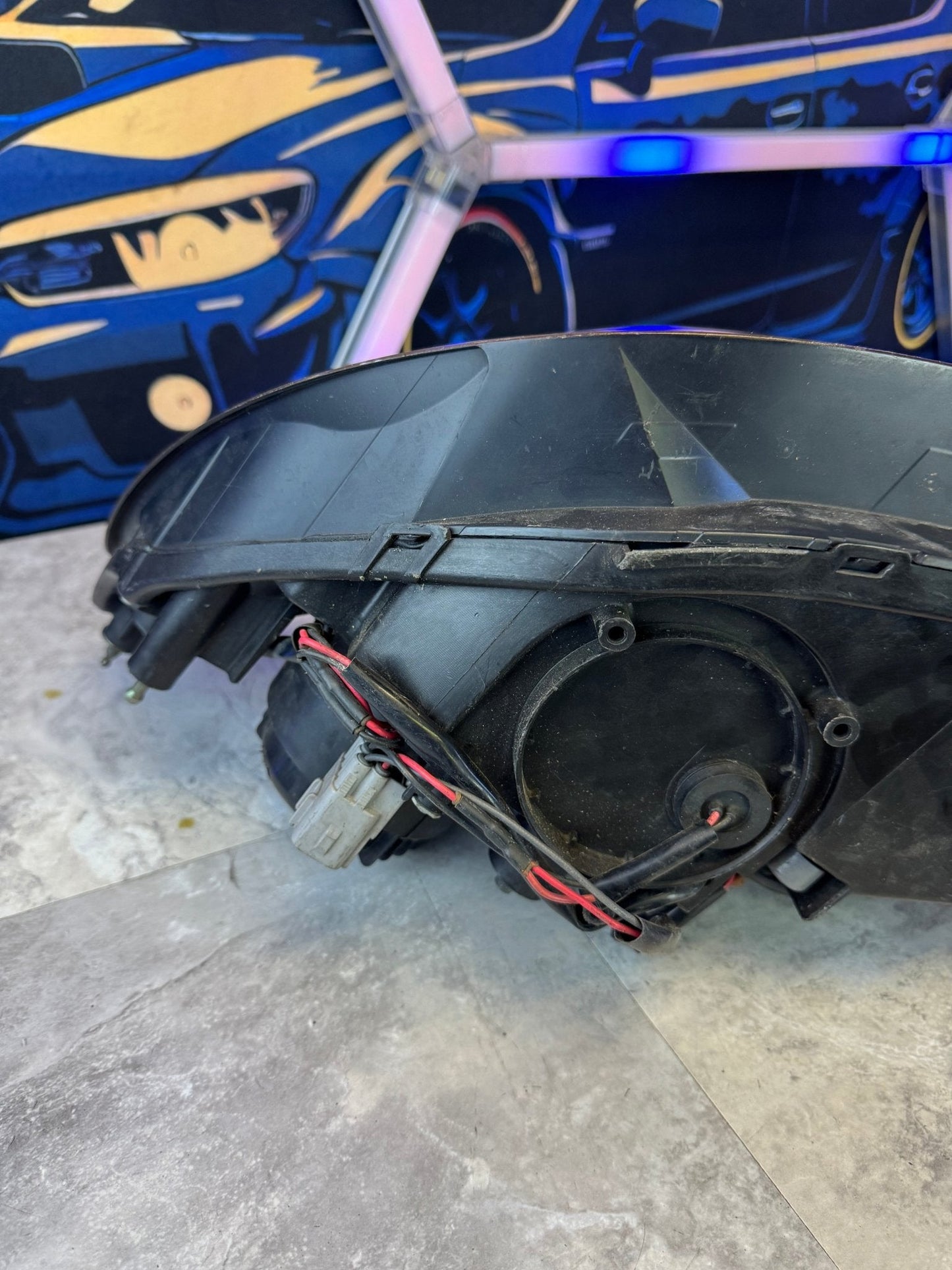 2006-2007 Subaru Impreza WRX STi OEM Headlight Pair Assembly HID Module