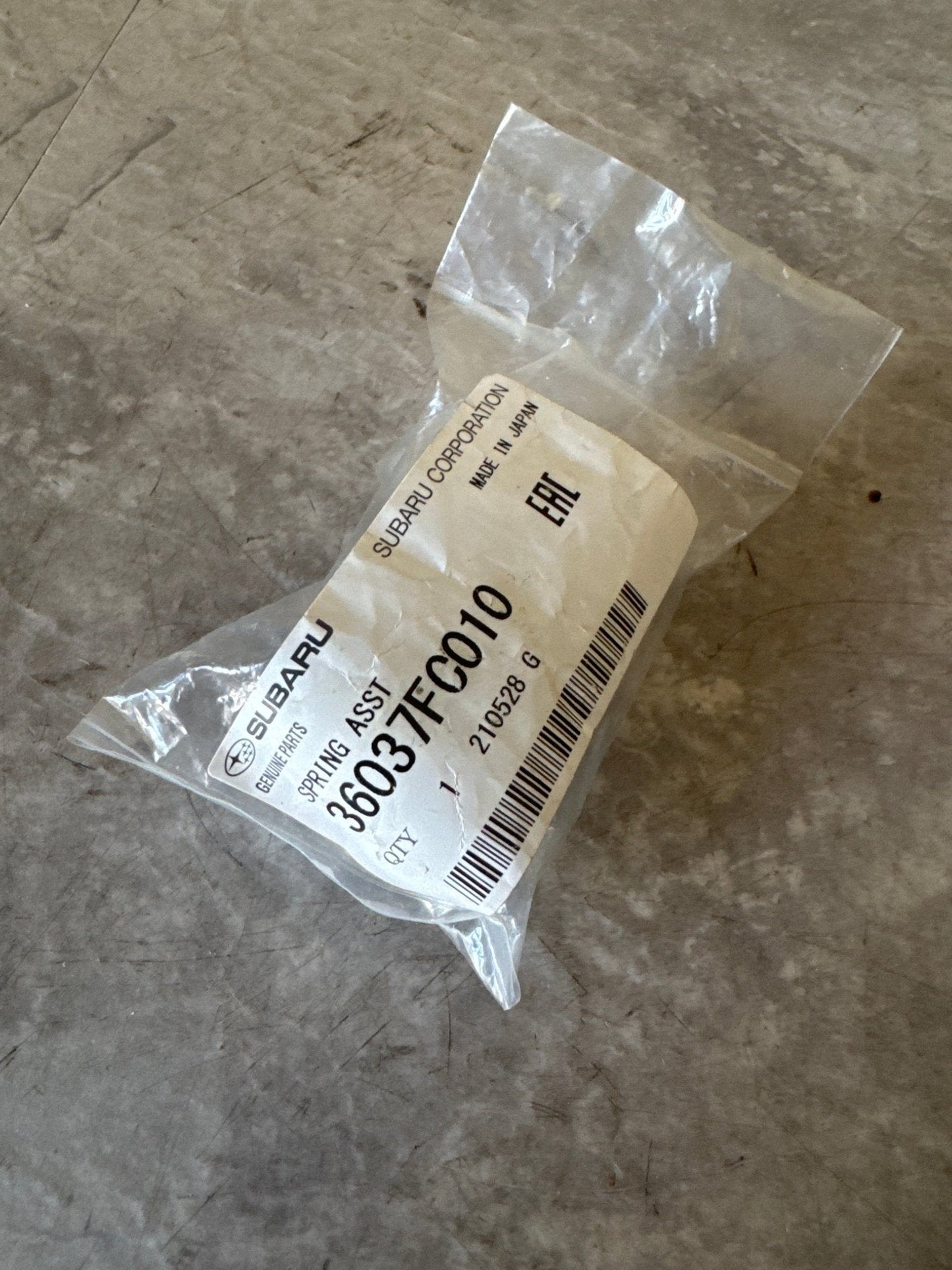 OEM Subaru Clutch Spring Assist Pedal Return Spring - PN (36037FC010)